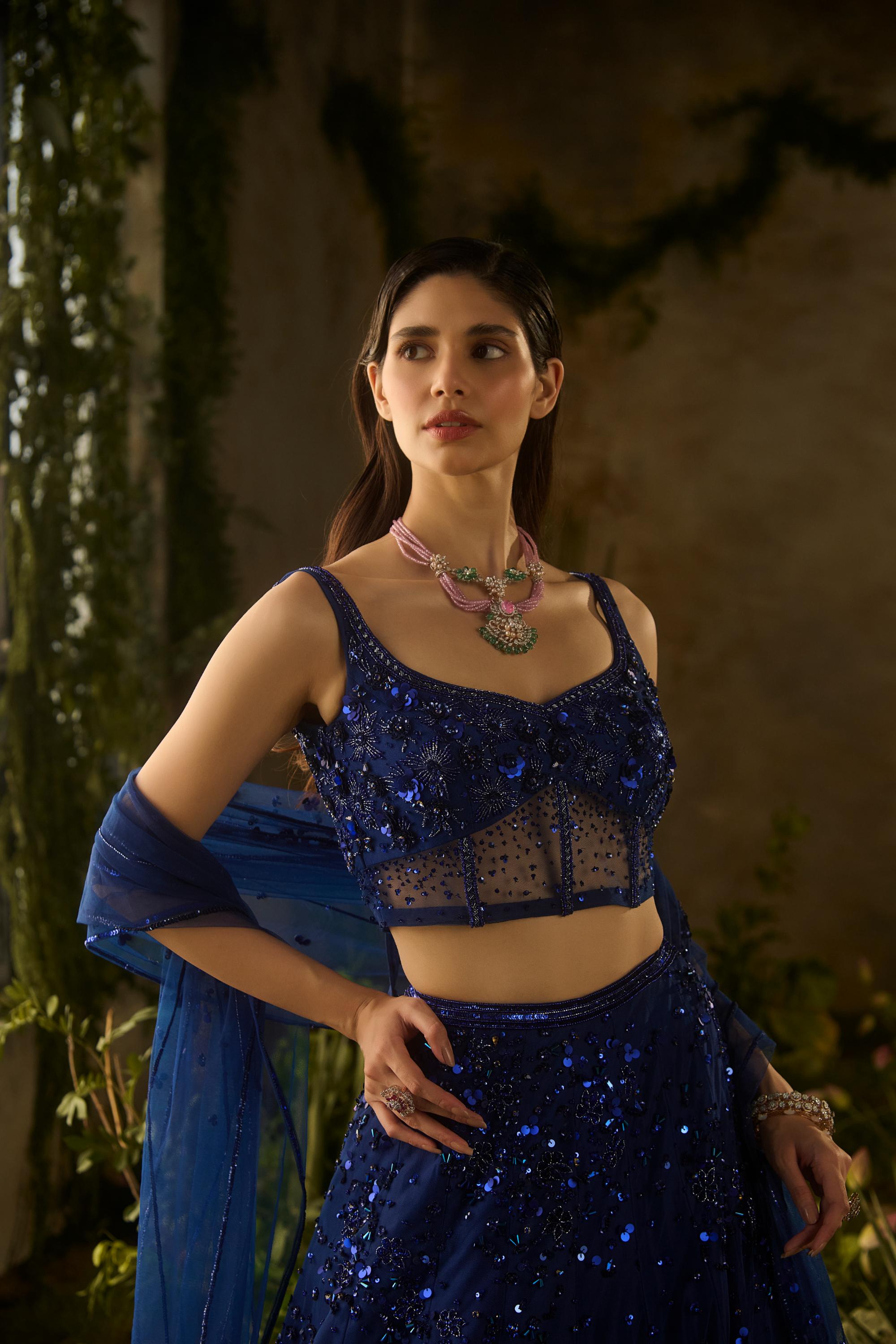 MOONLIT LEHENGA SET