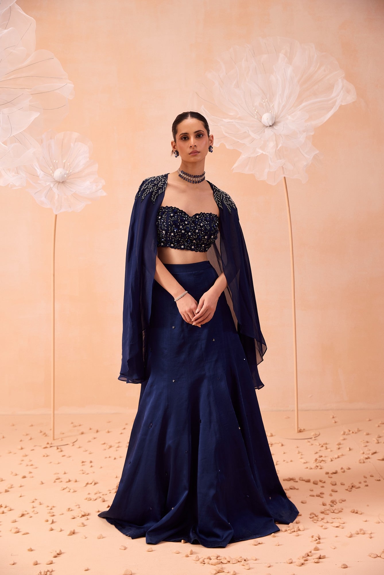 Blue Cape Lehanga Set