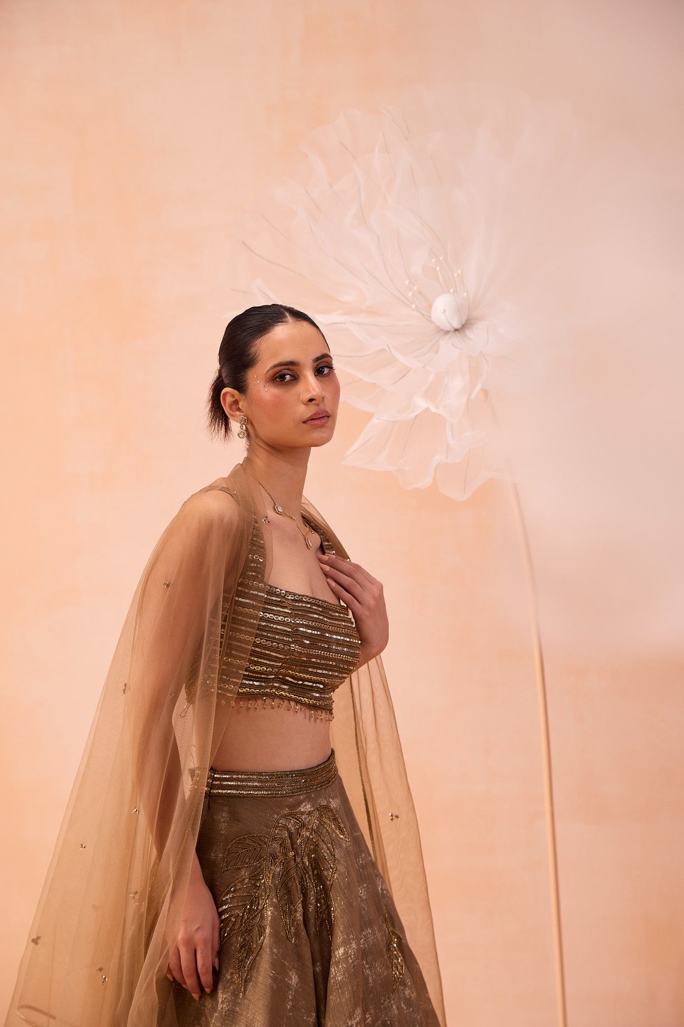 Gold Glory Lehanga Set