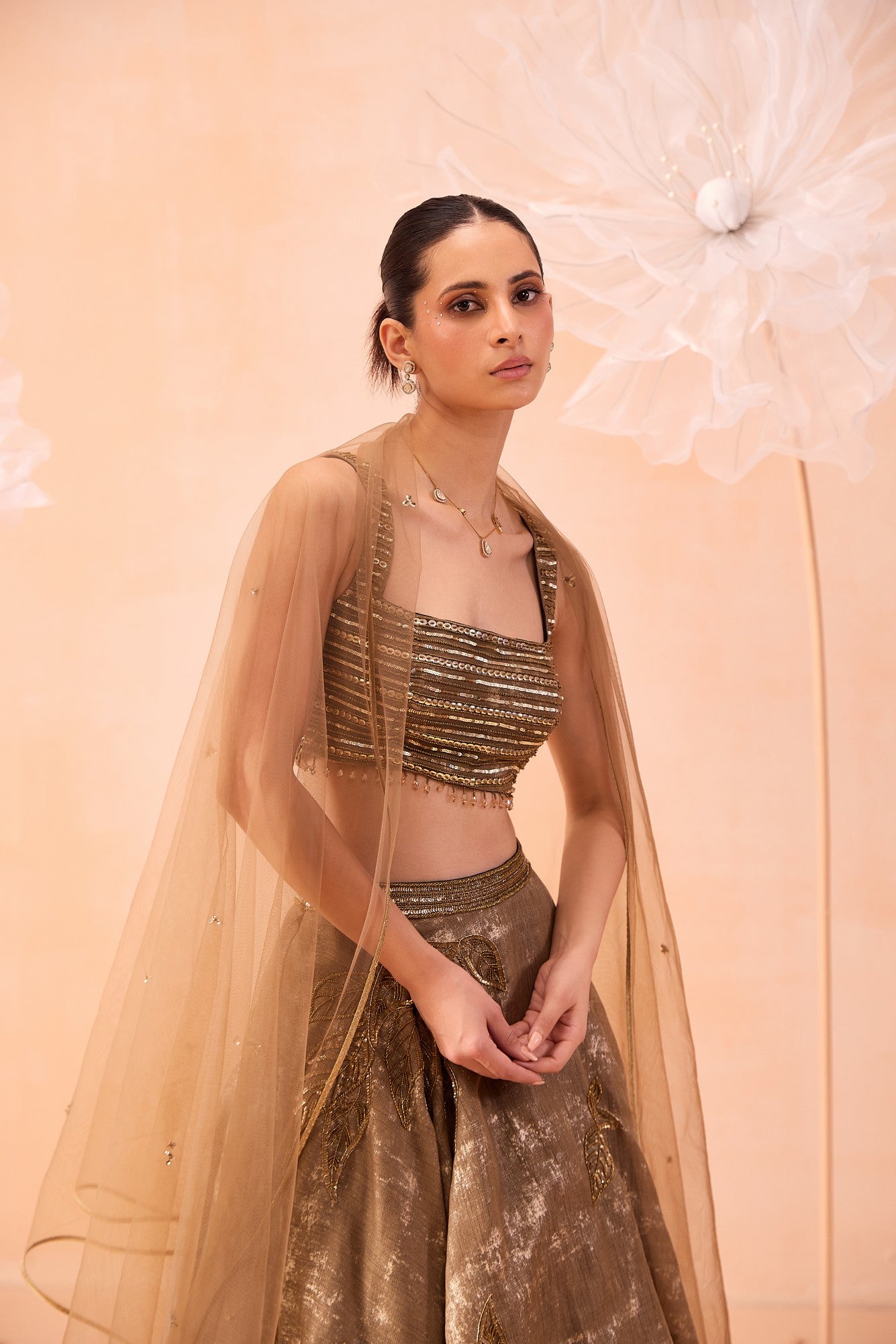 Gold Glory Lehanga Set