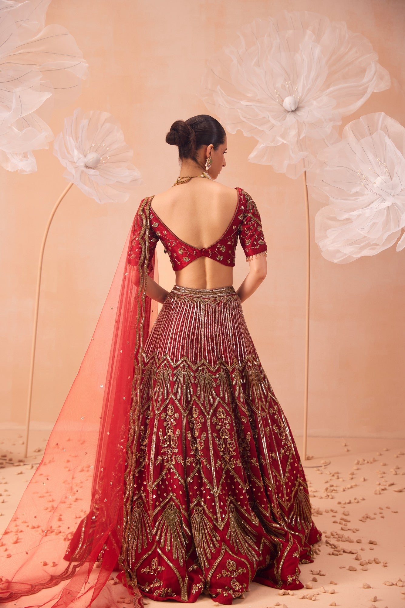 Leaf Lehenga Set