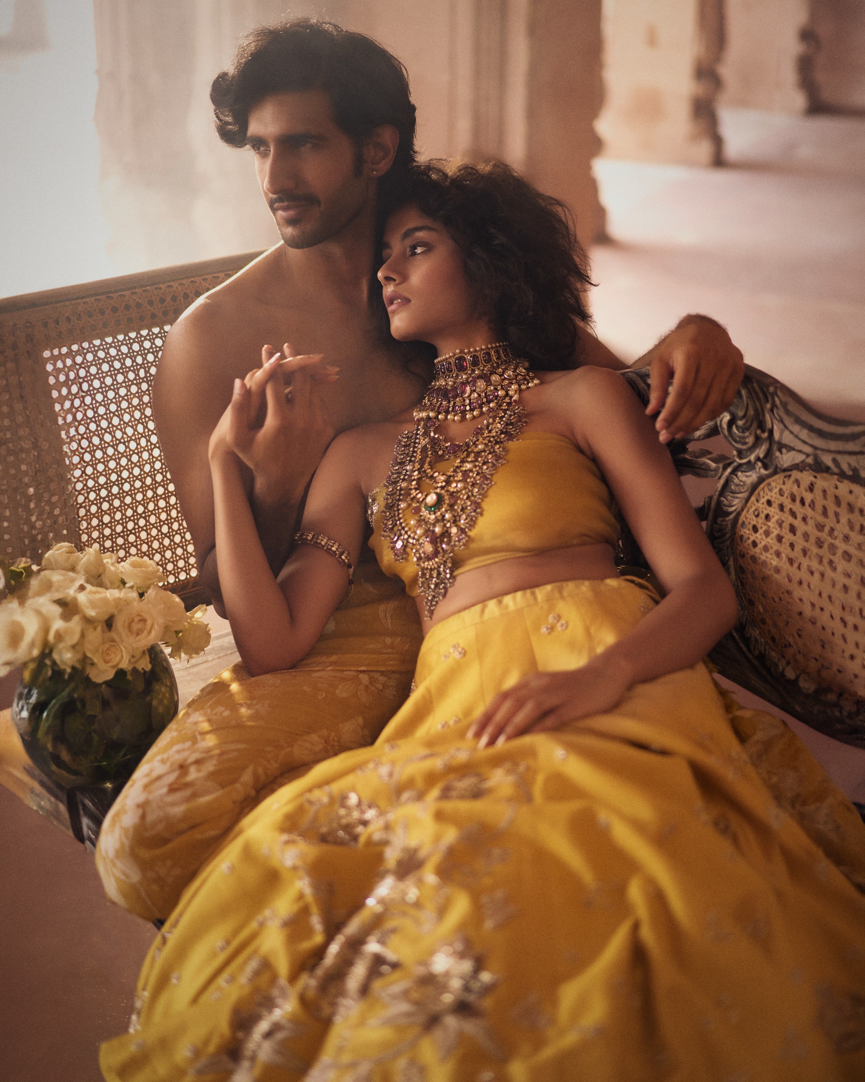 SAGE LEHENGA SET