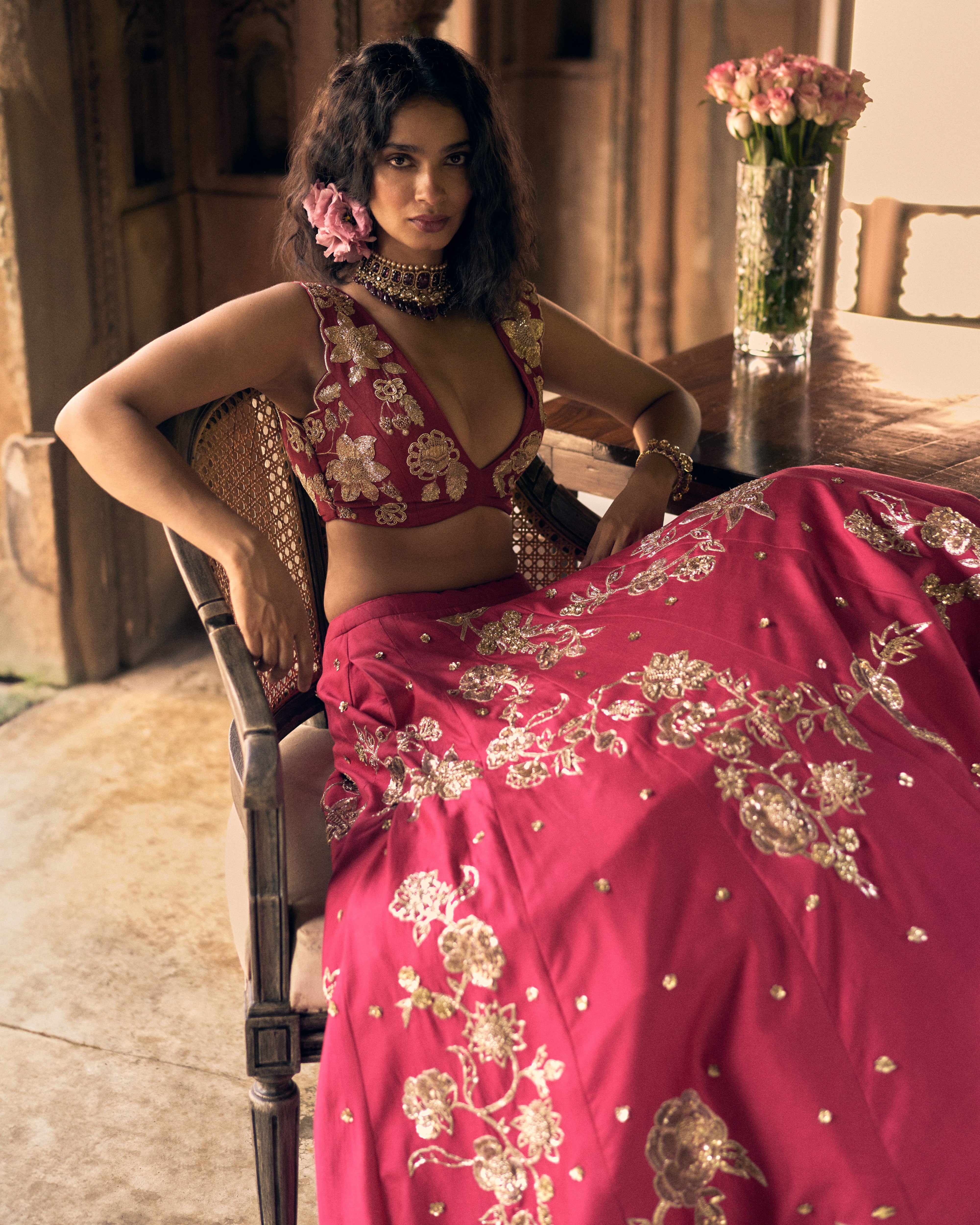 CELESTE LEHENGA SET