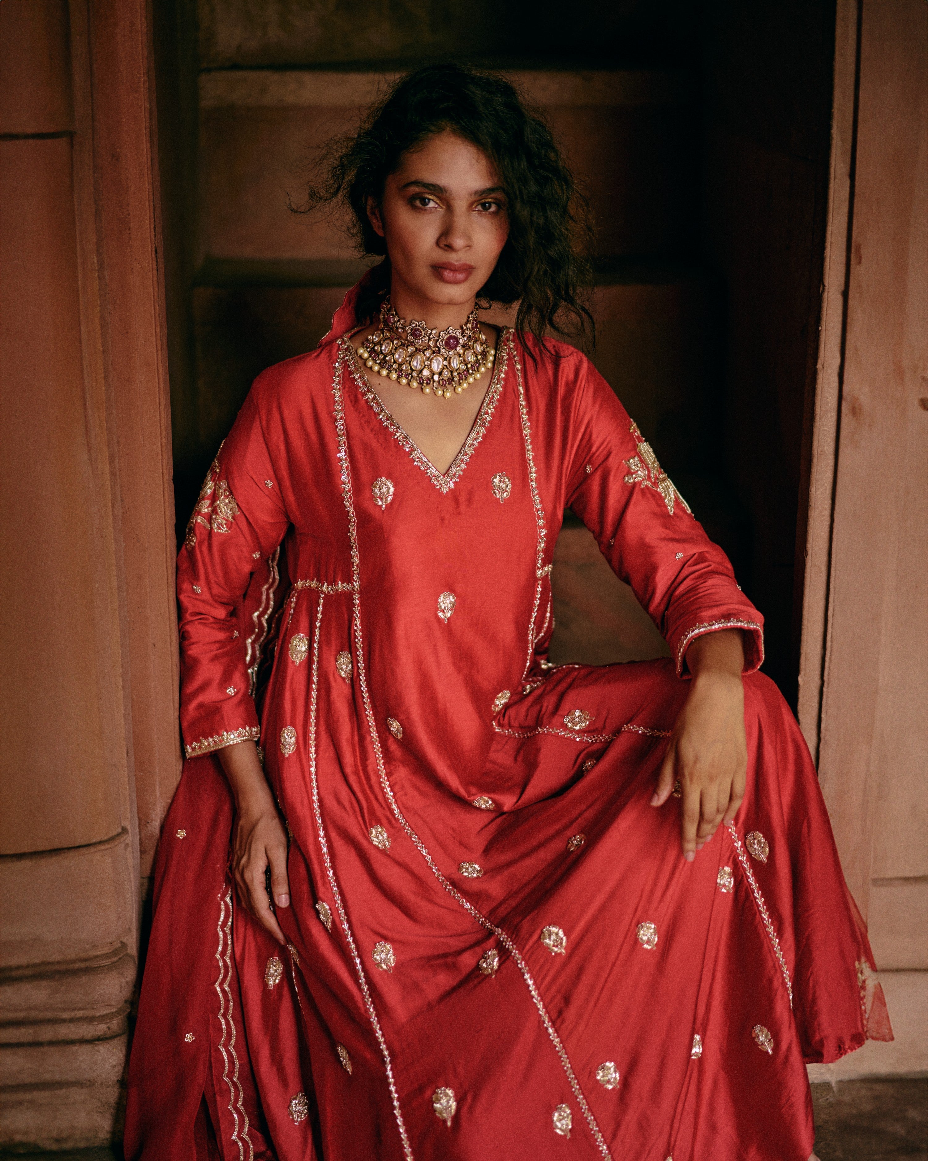 EZRA ANARKALI SET
