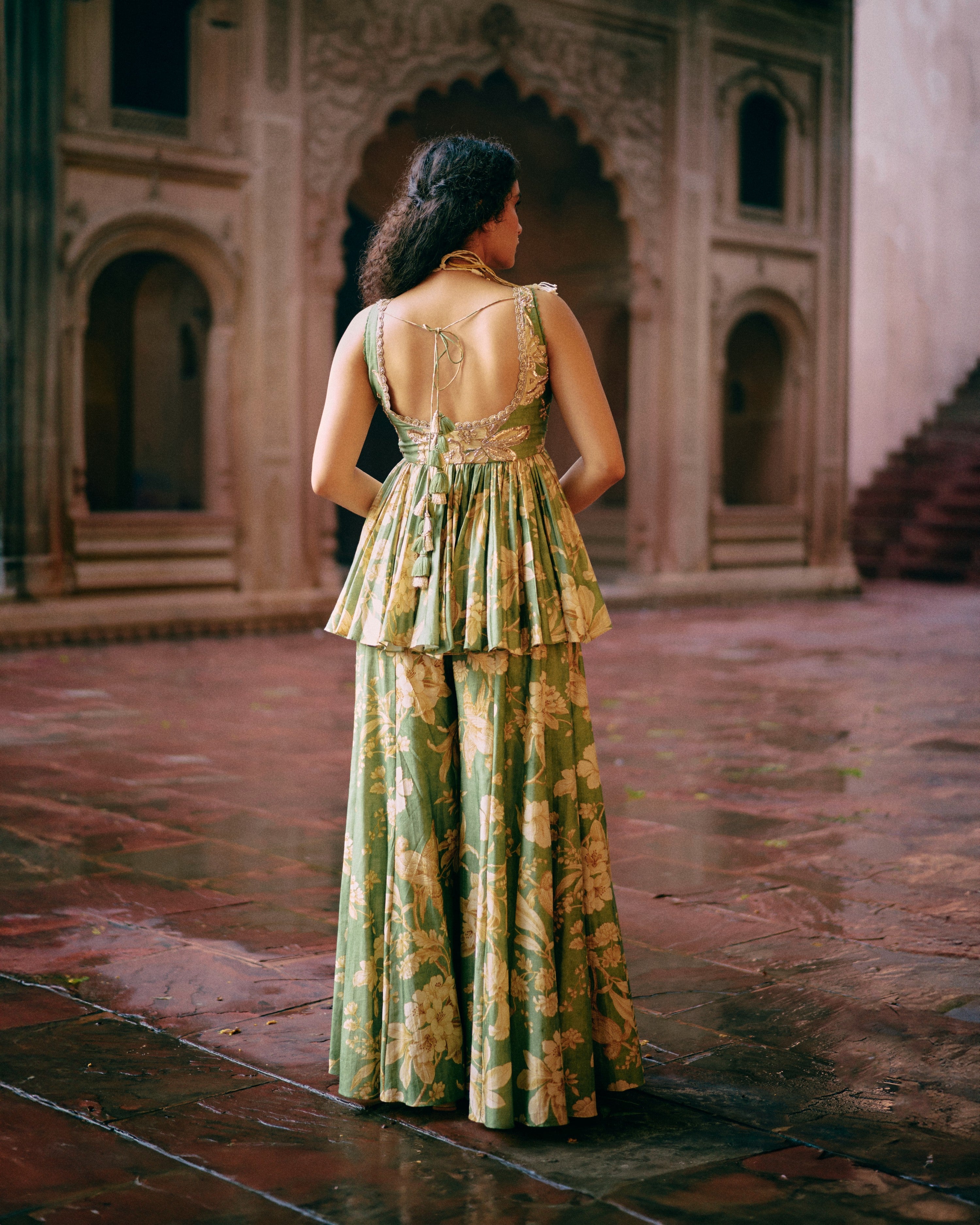MAEVE PEPLUM SET