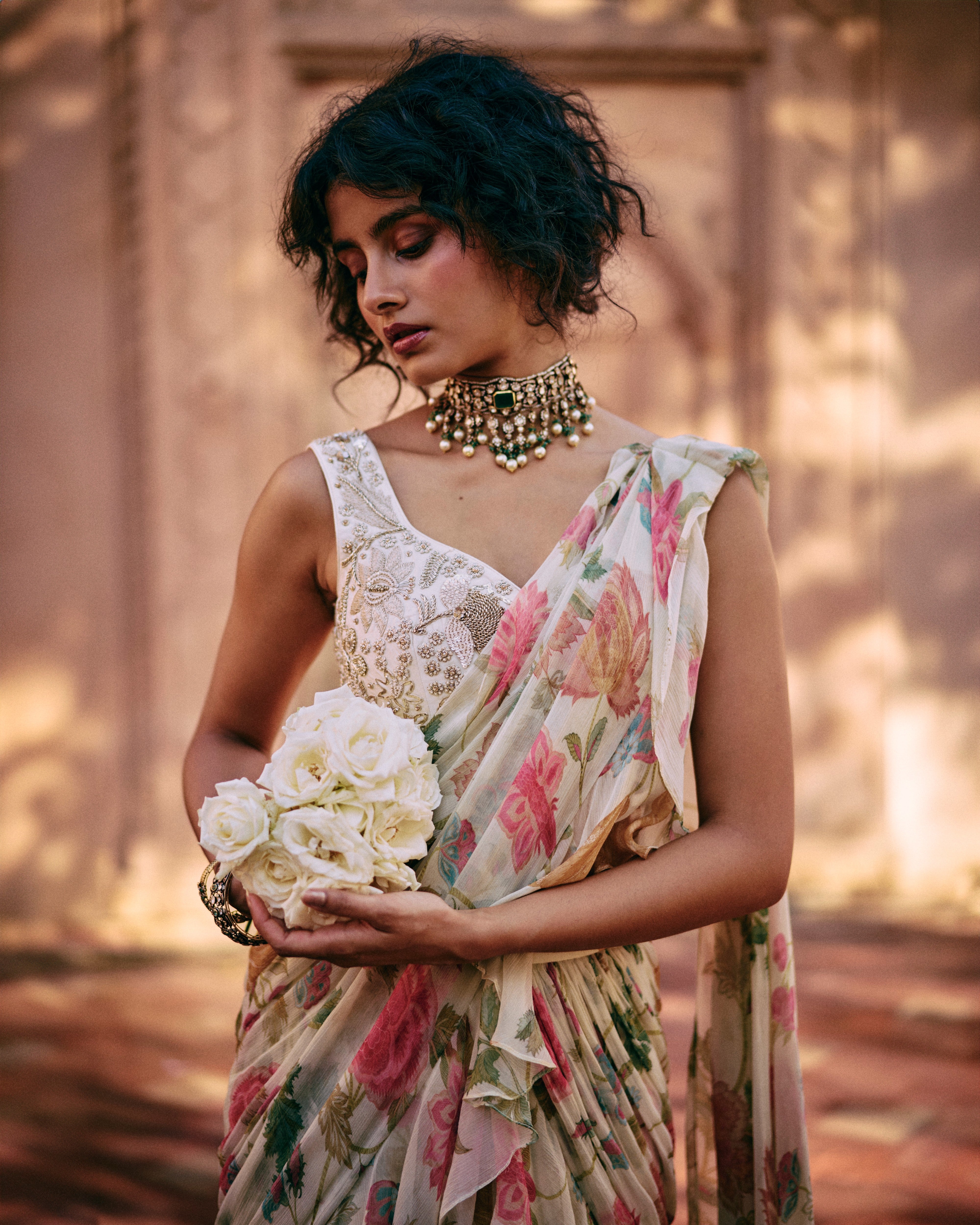 WREN SAREE SET