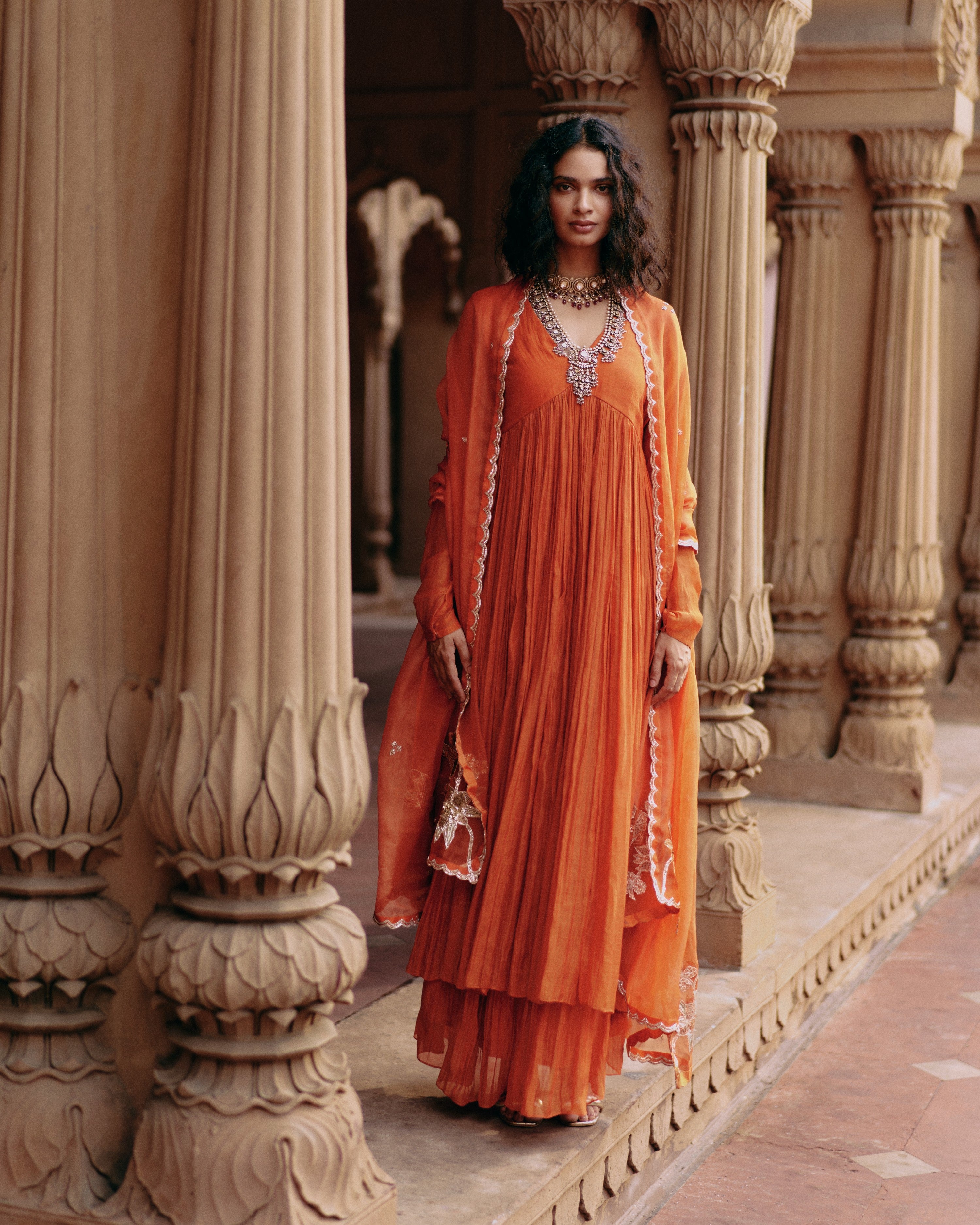 LEIGH ANARKALI SET