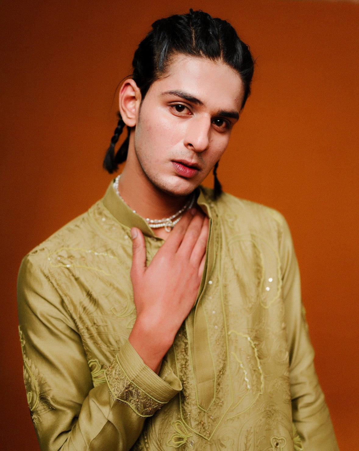 Pompous Paisley Kurta Set