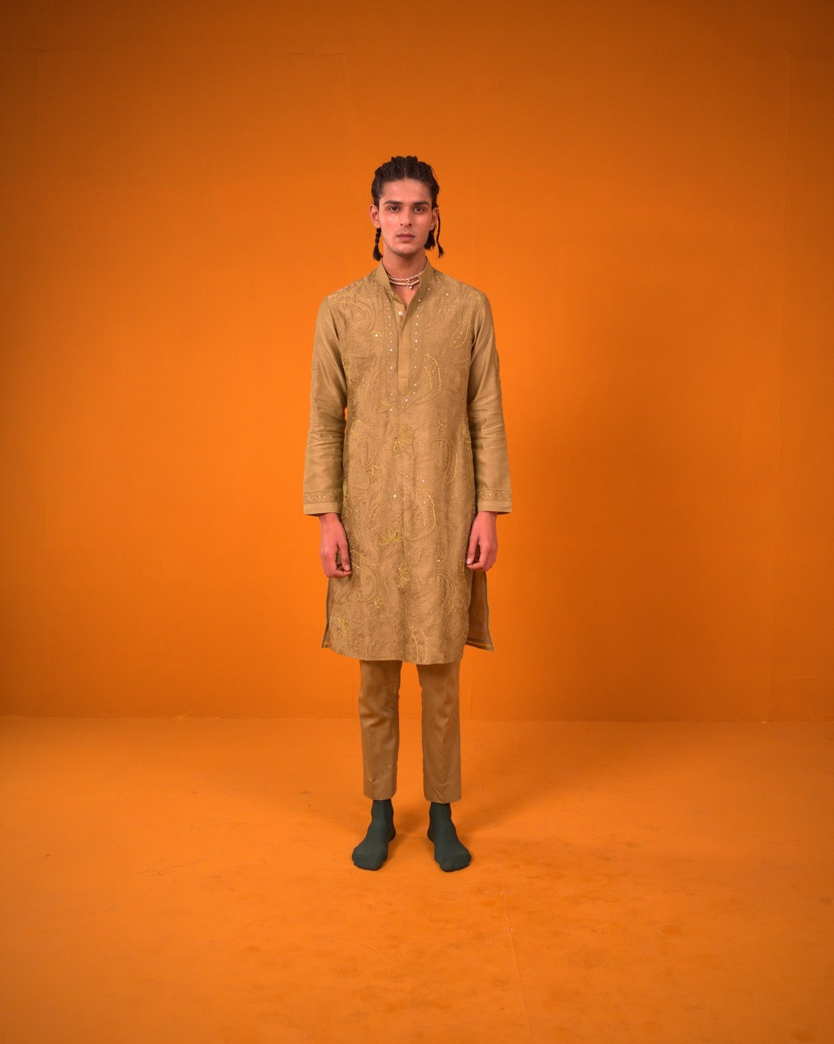 Pompous Paisley Kurta Set