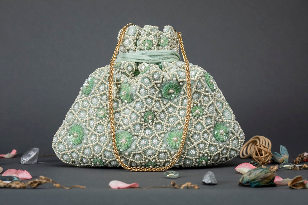 RAISA POTLI-MOSS GREEN