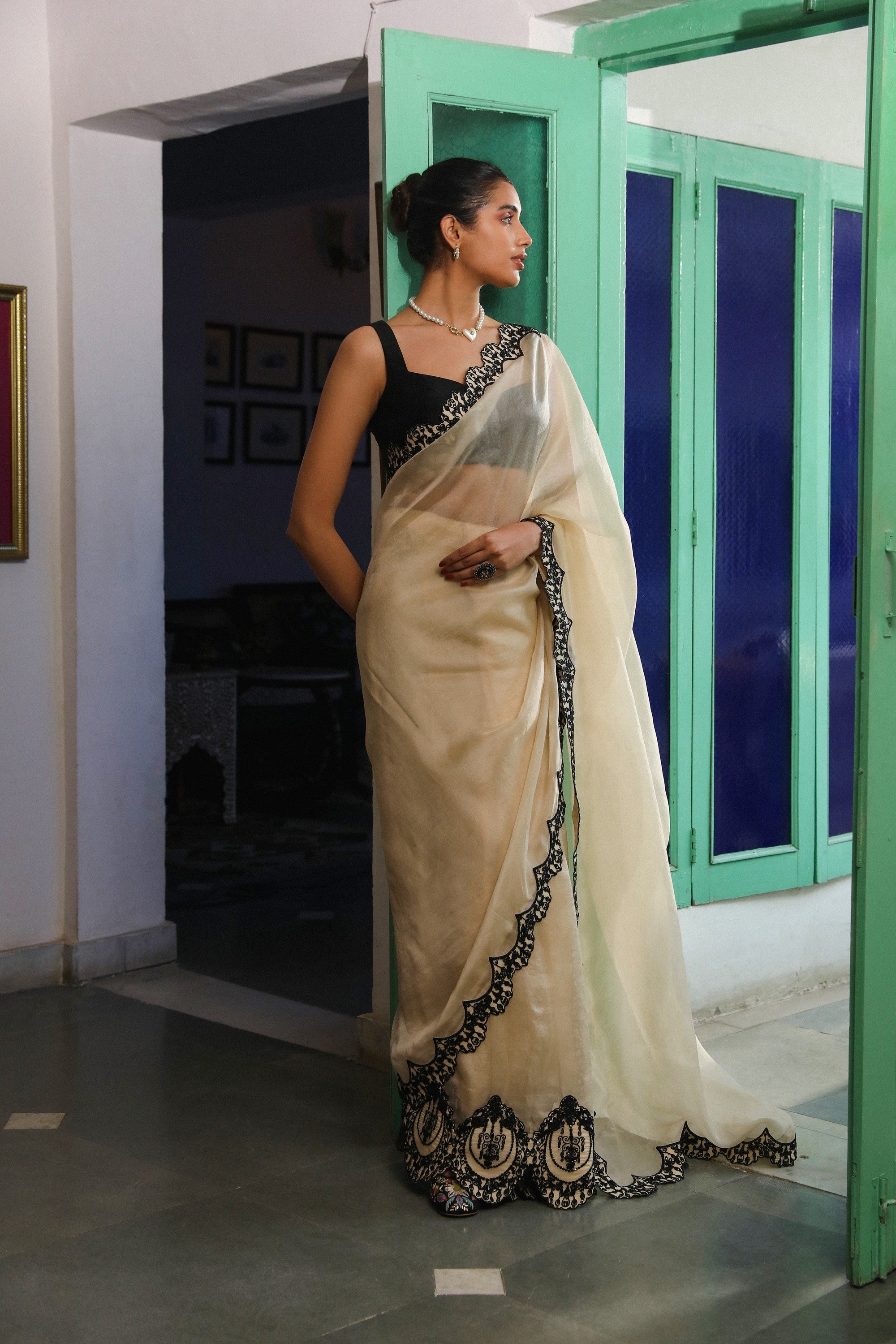 PASBAAN SAREE SET
