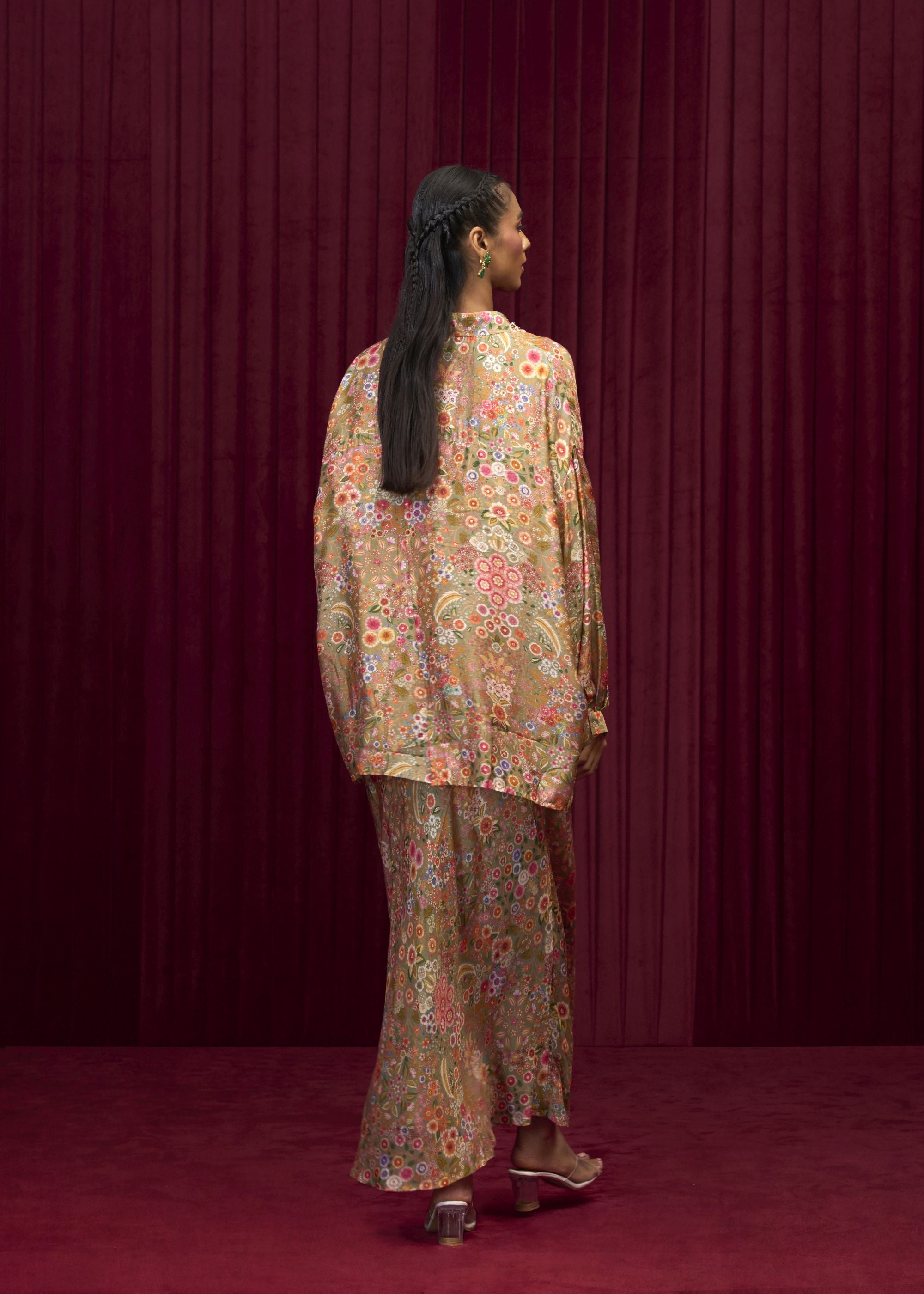 Groove Shirt Skirt Set