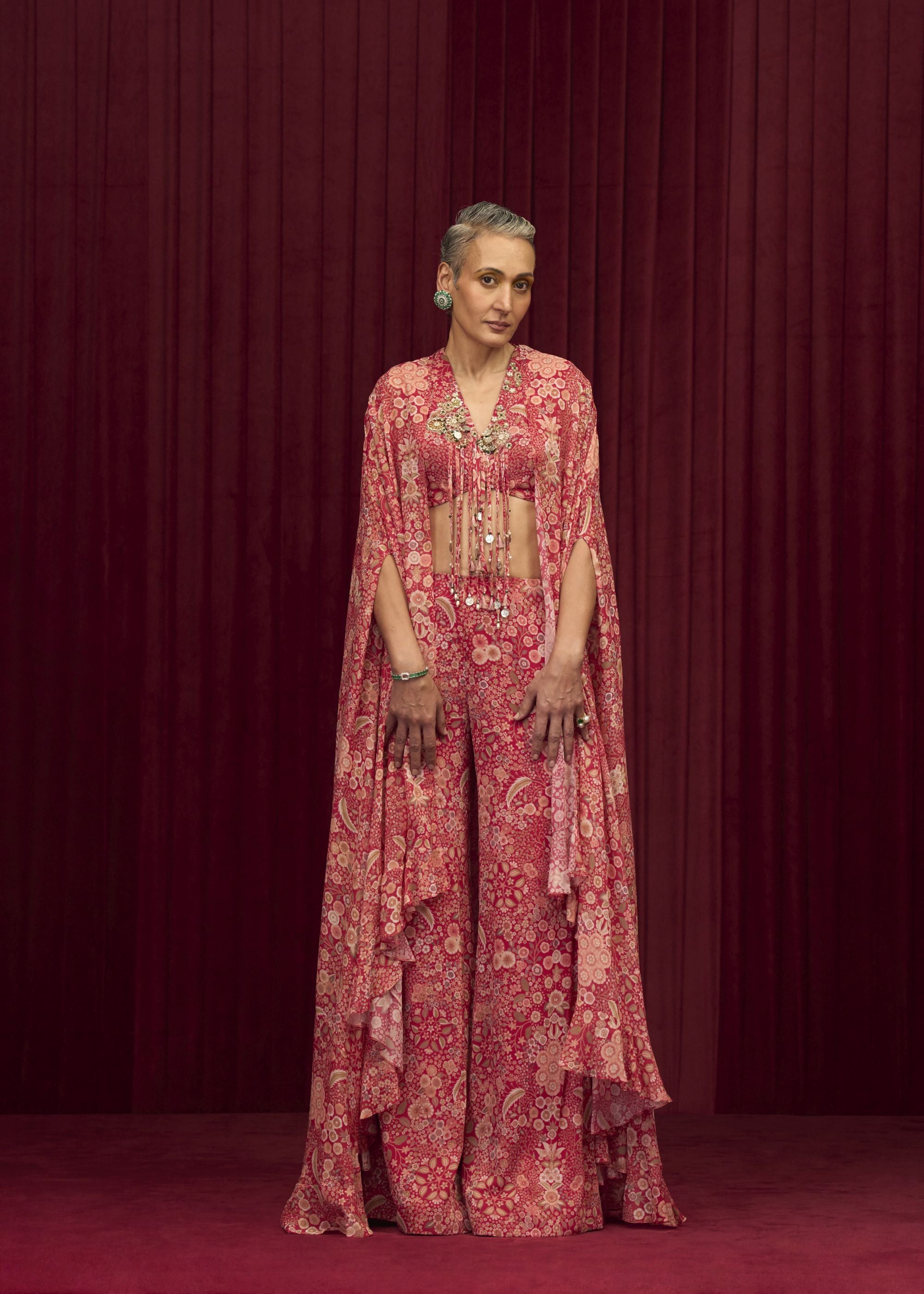 Rhythm Cape Pants Set