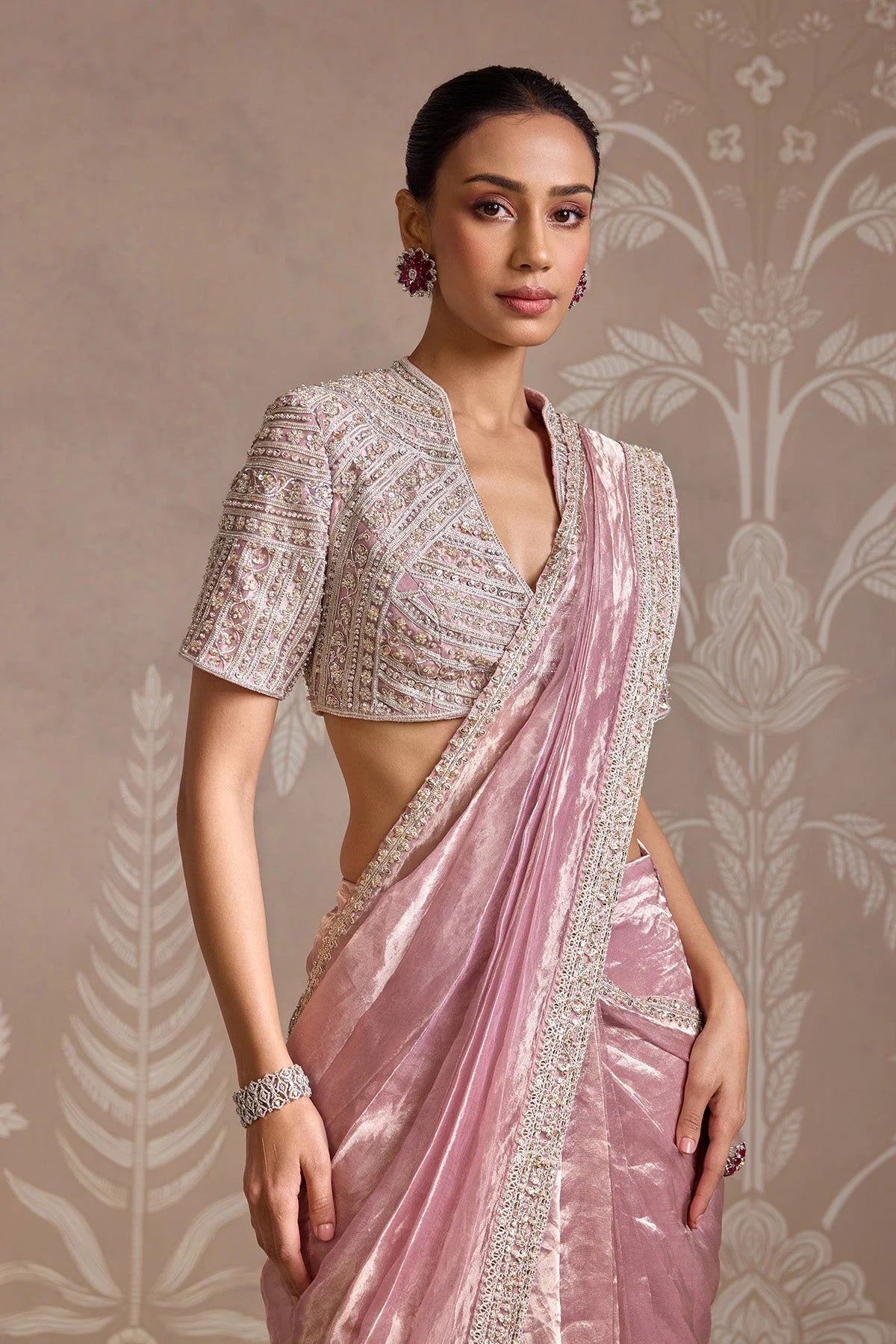 Warp Saree Set