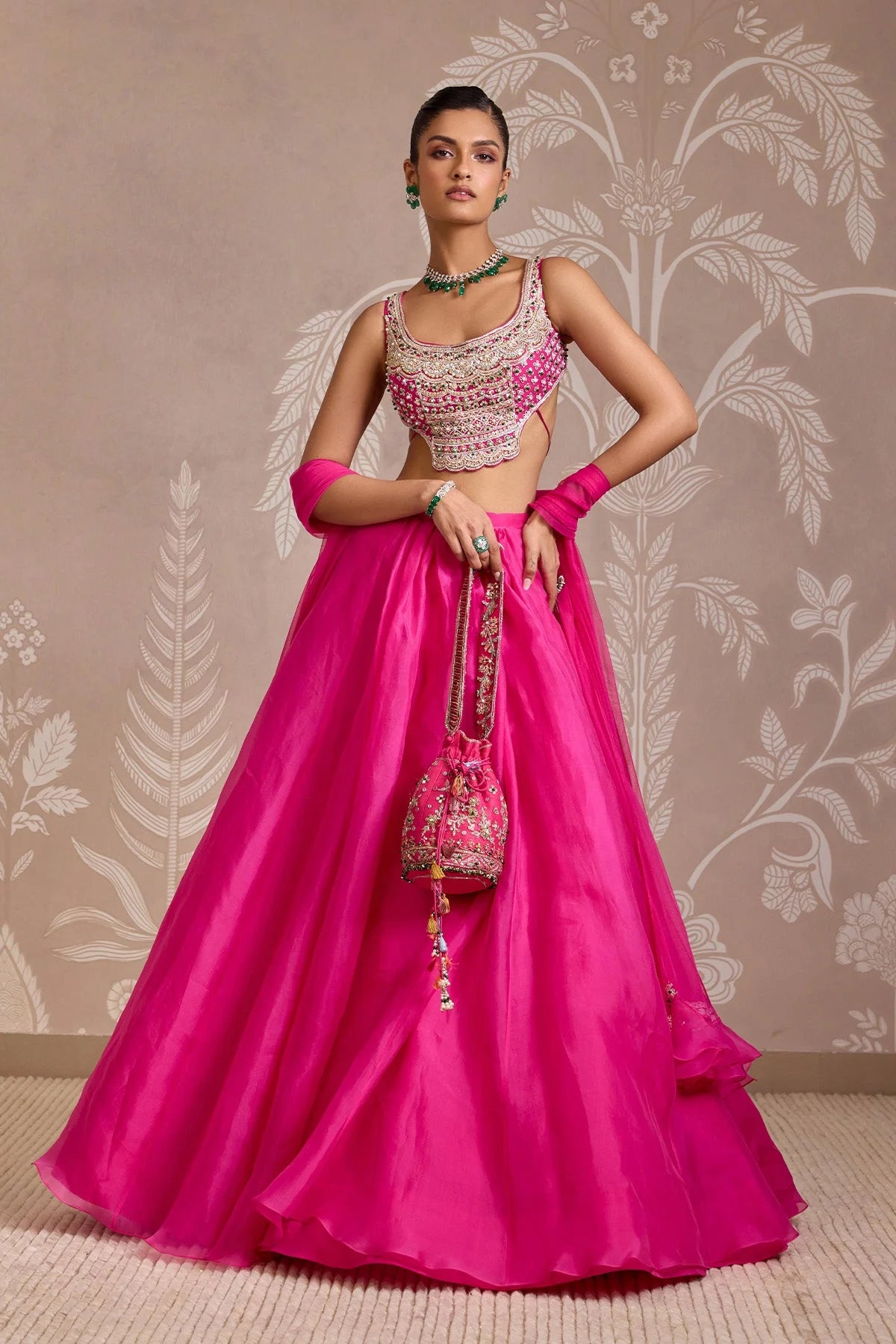Floret lehenga set
