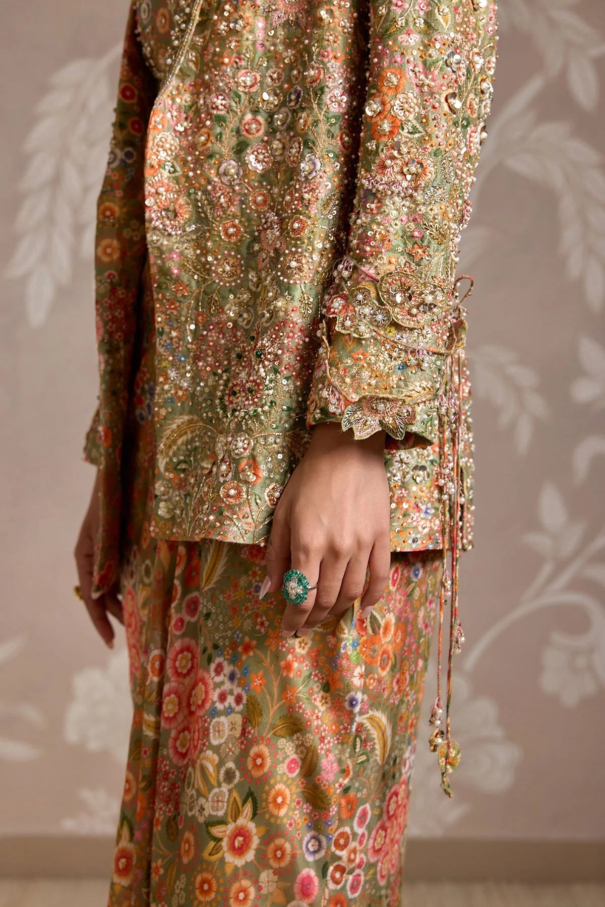 Intertwine Jacket Skirt Set