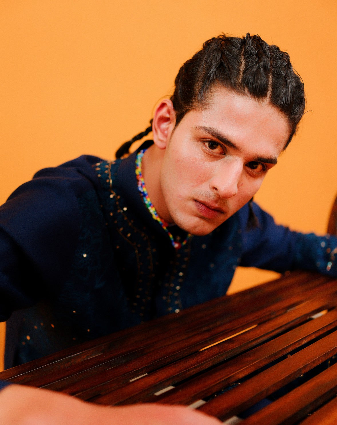 Indigo Kurta With Pants