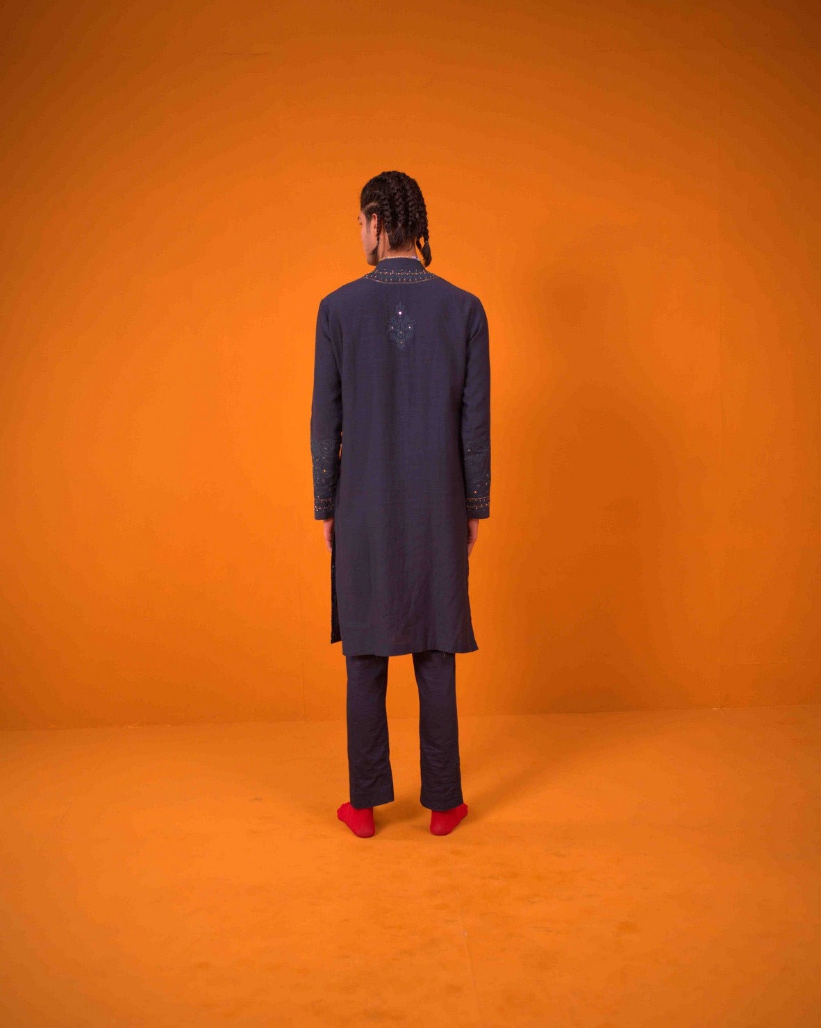 Indigo Kurta With Pants
