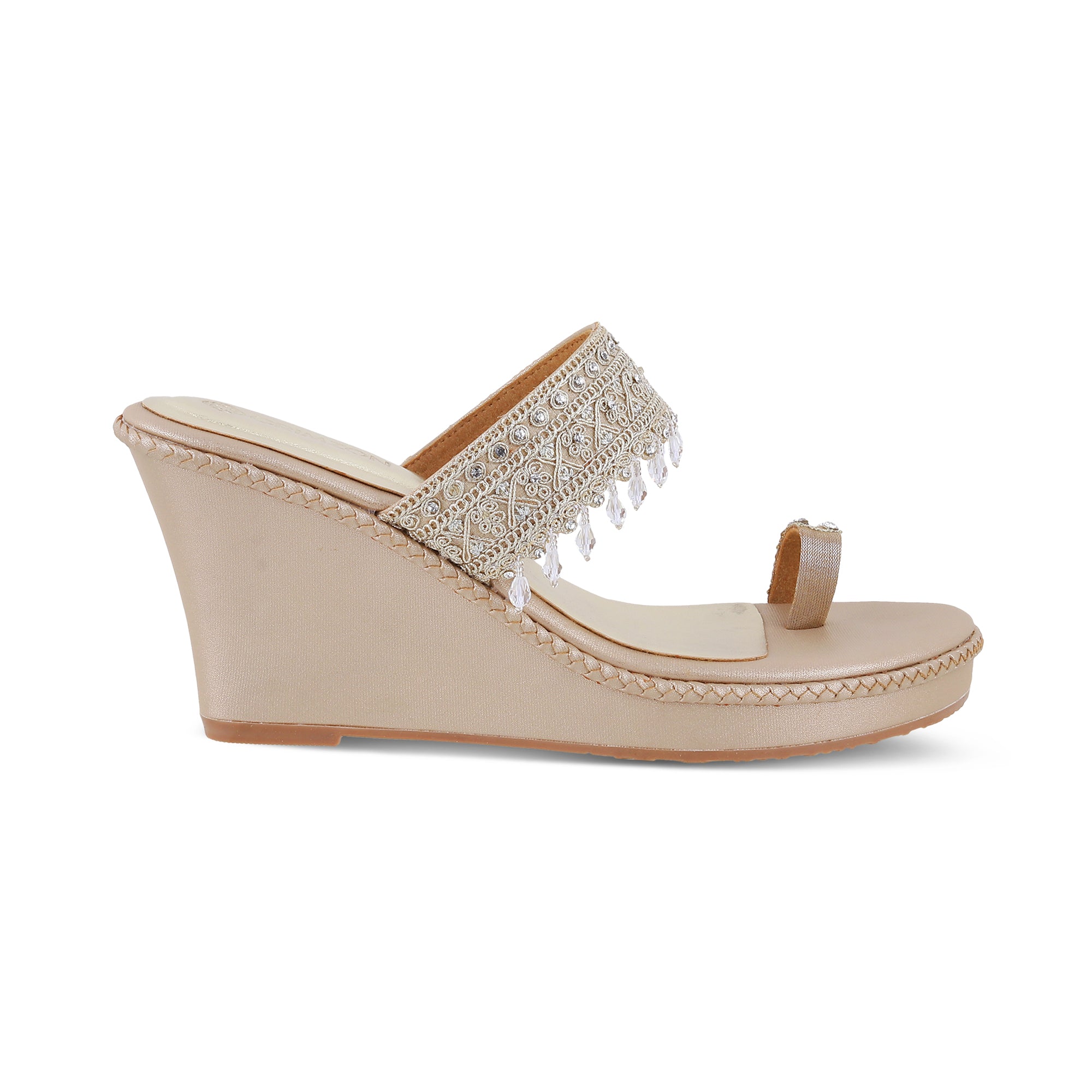 SUHANA- EMBELLISHED WEDGES