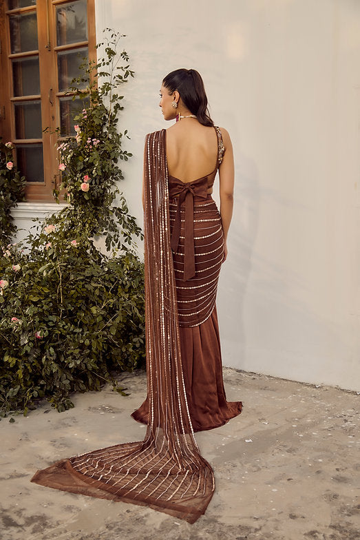 Dusk Saree Set