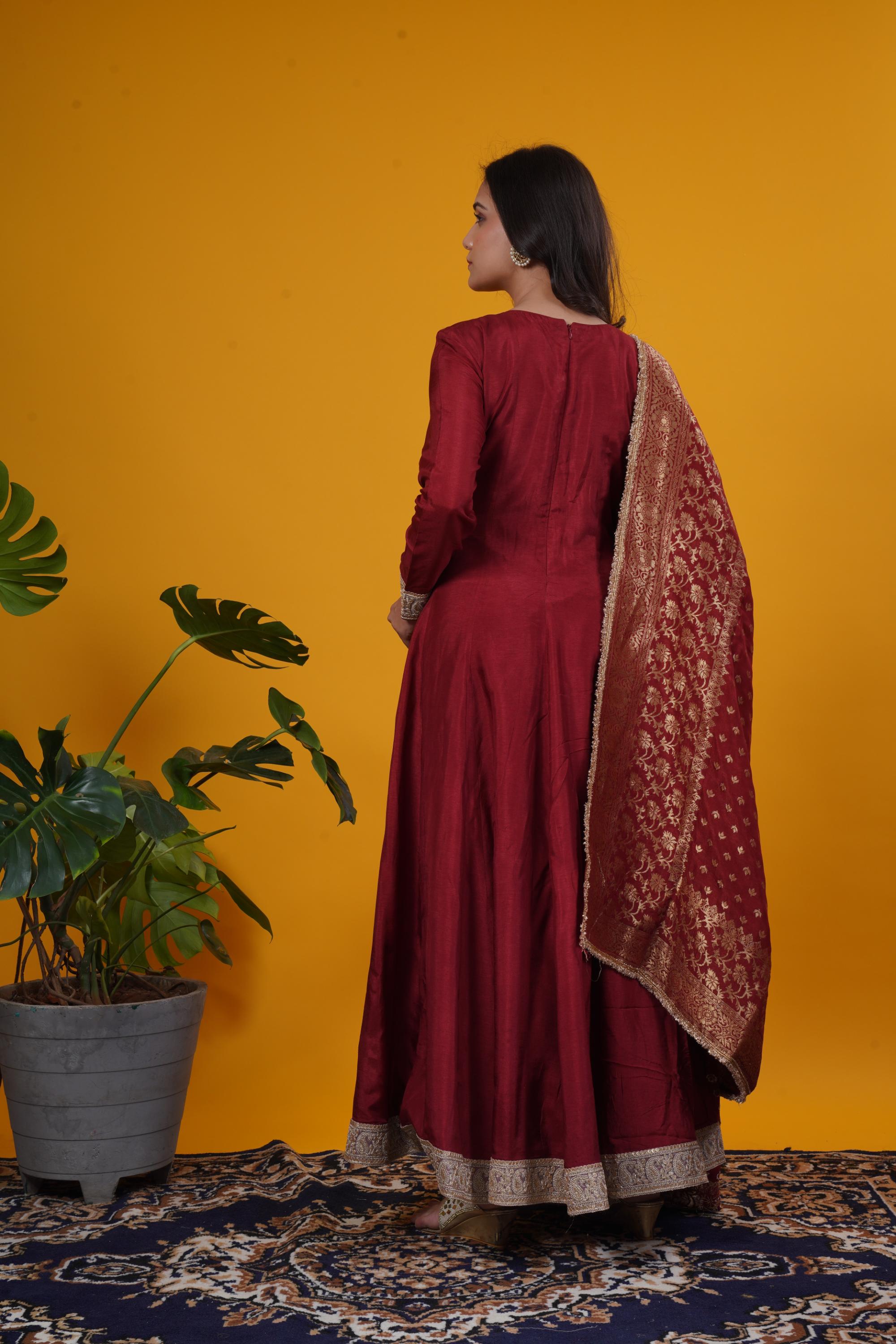 Anarkali Suit Set
