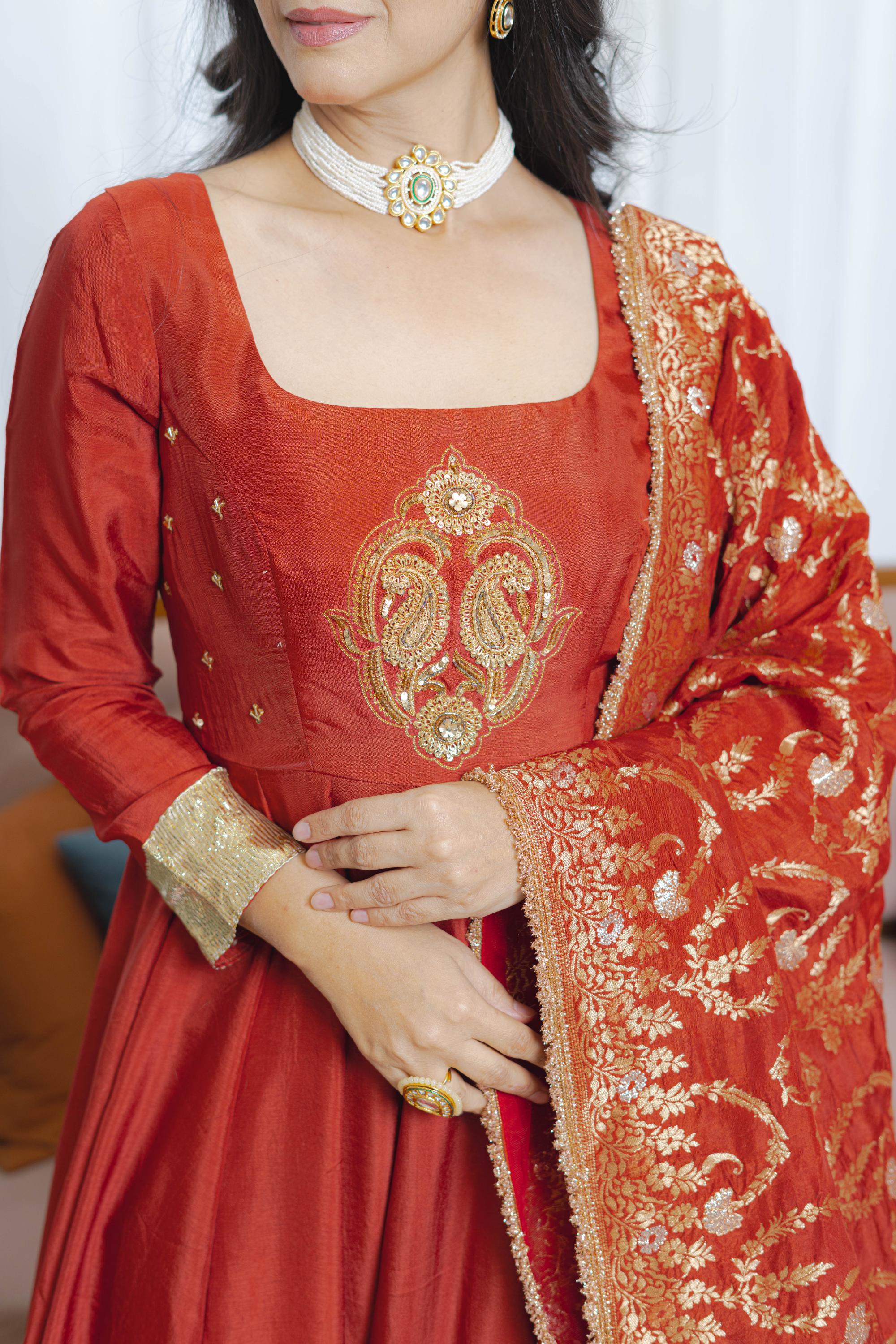 Anarkali Suit Set