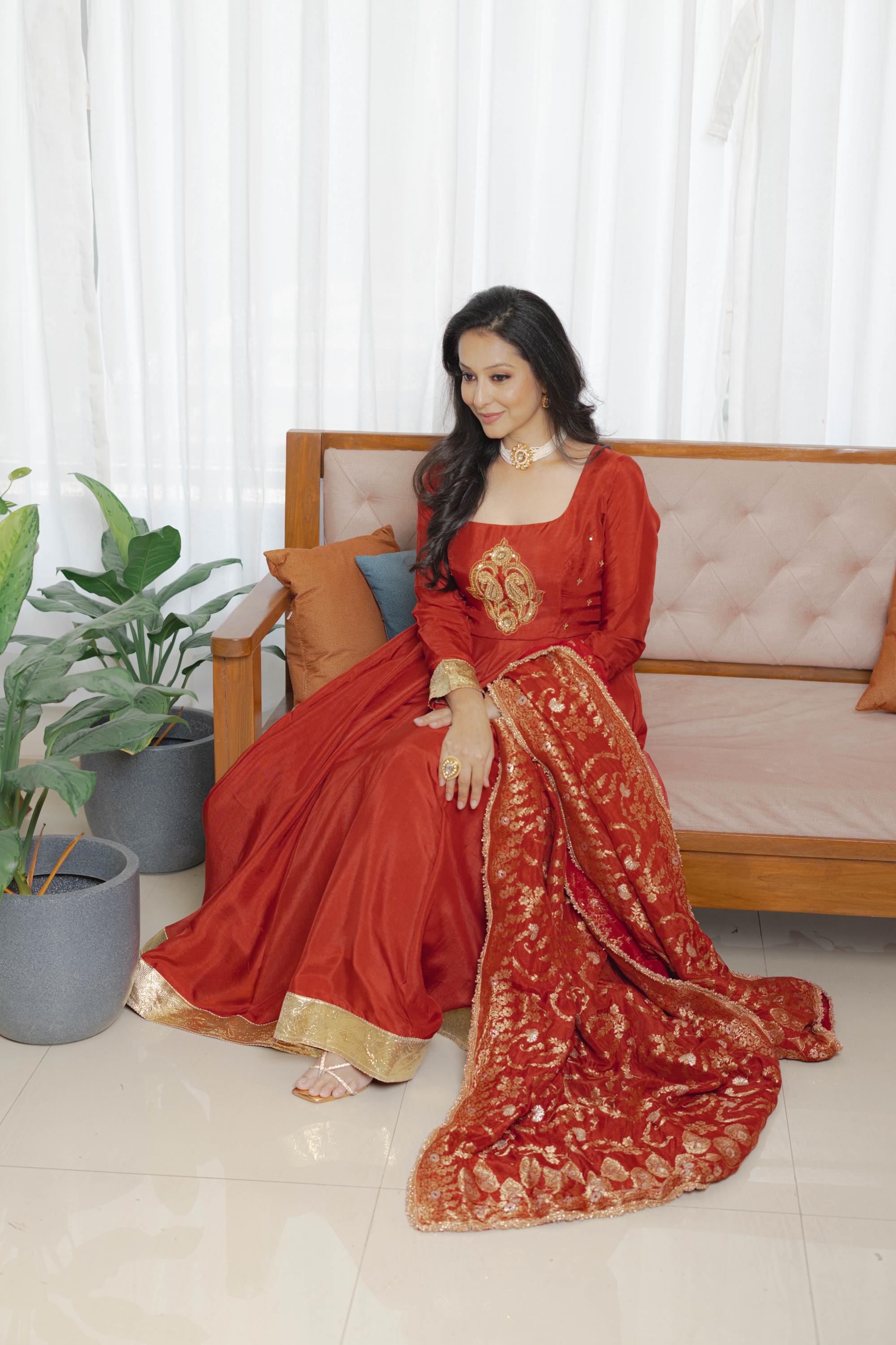 Anarkali Suit Set