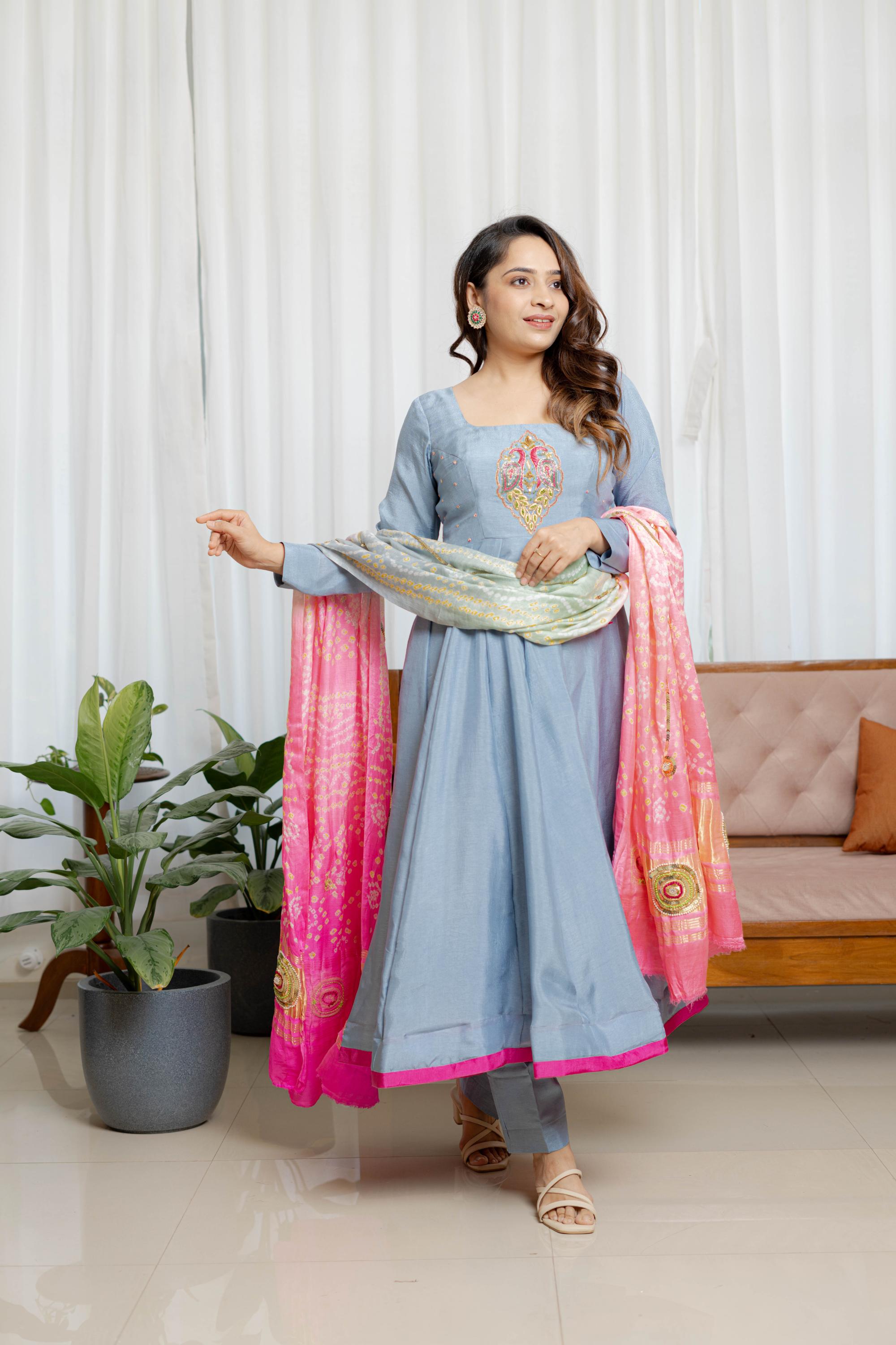Anarkali Suit Set