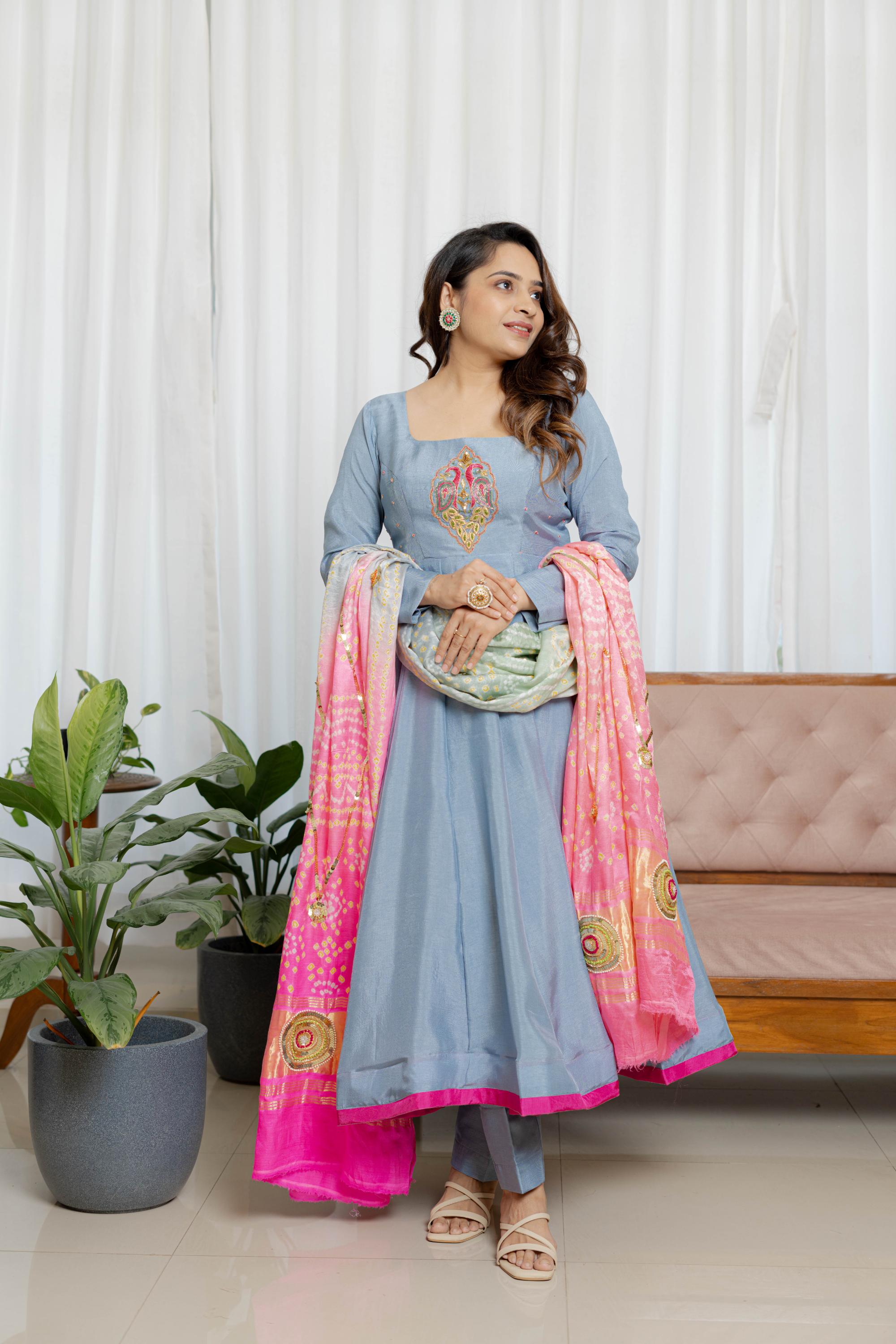 Anarkali Suit Set