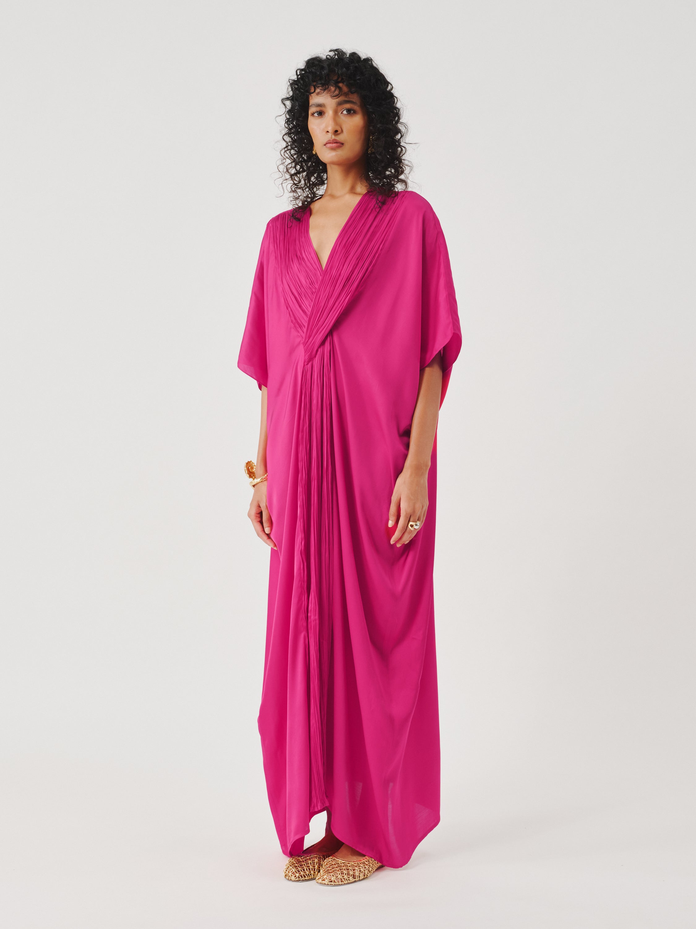 Regal Kaftan in Pink