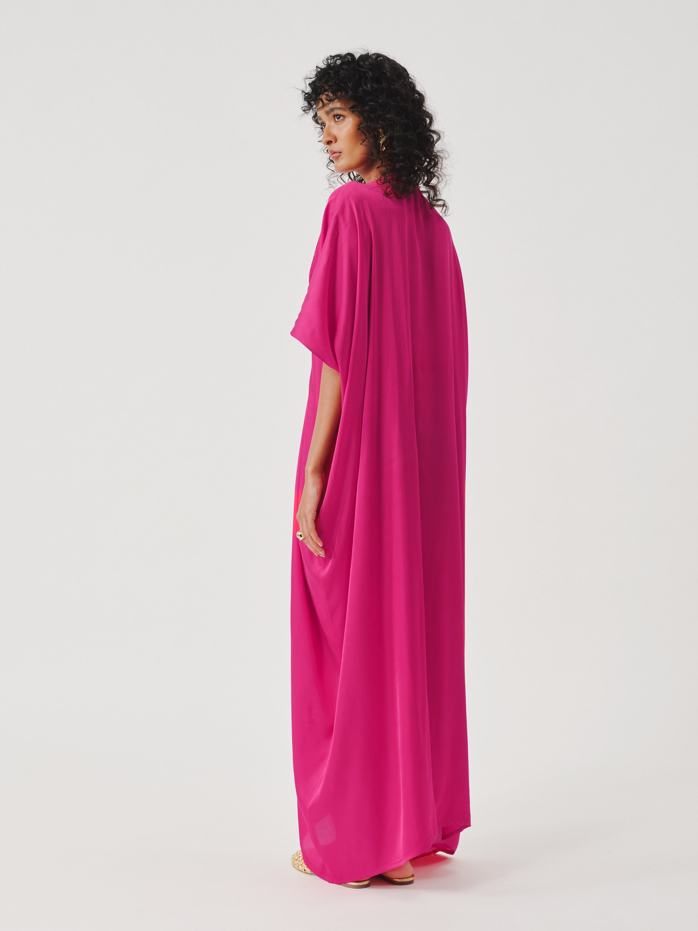 Regal Kaftan in Pink