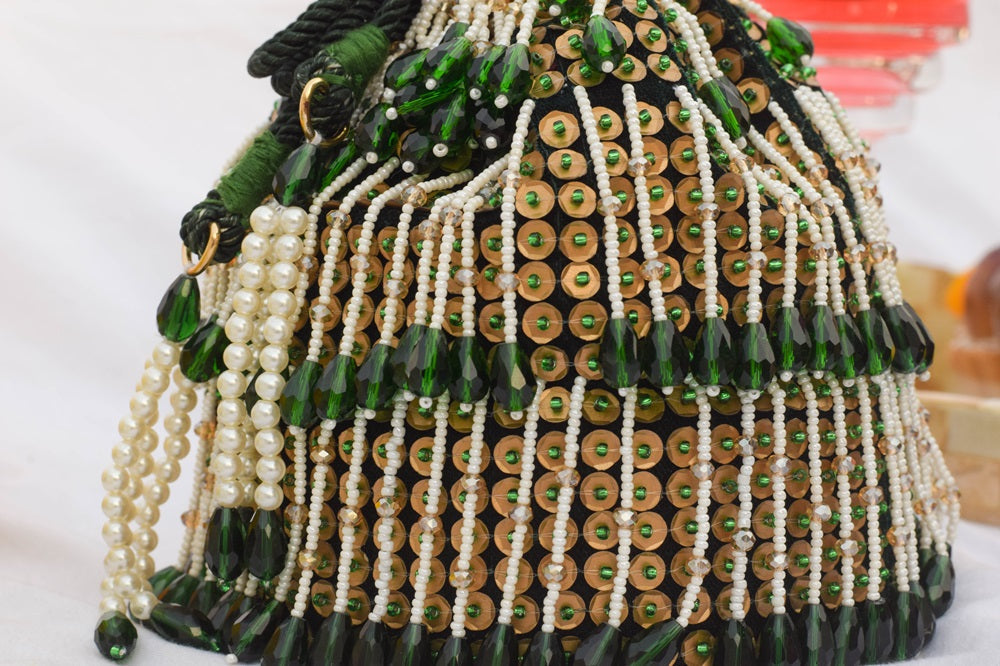 SHAYNA BUCKET BAG- GREEN