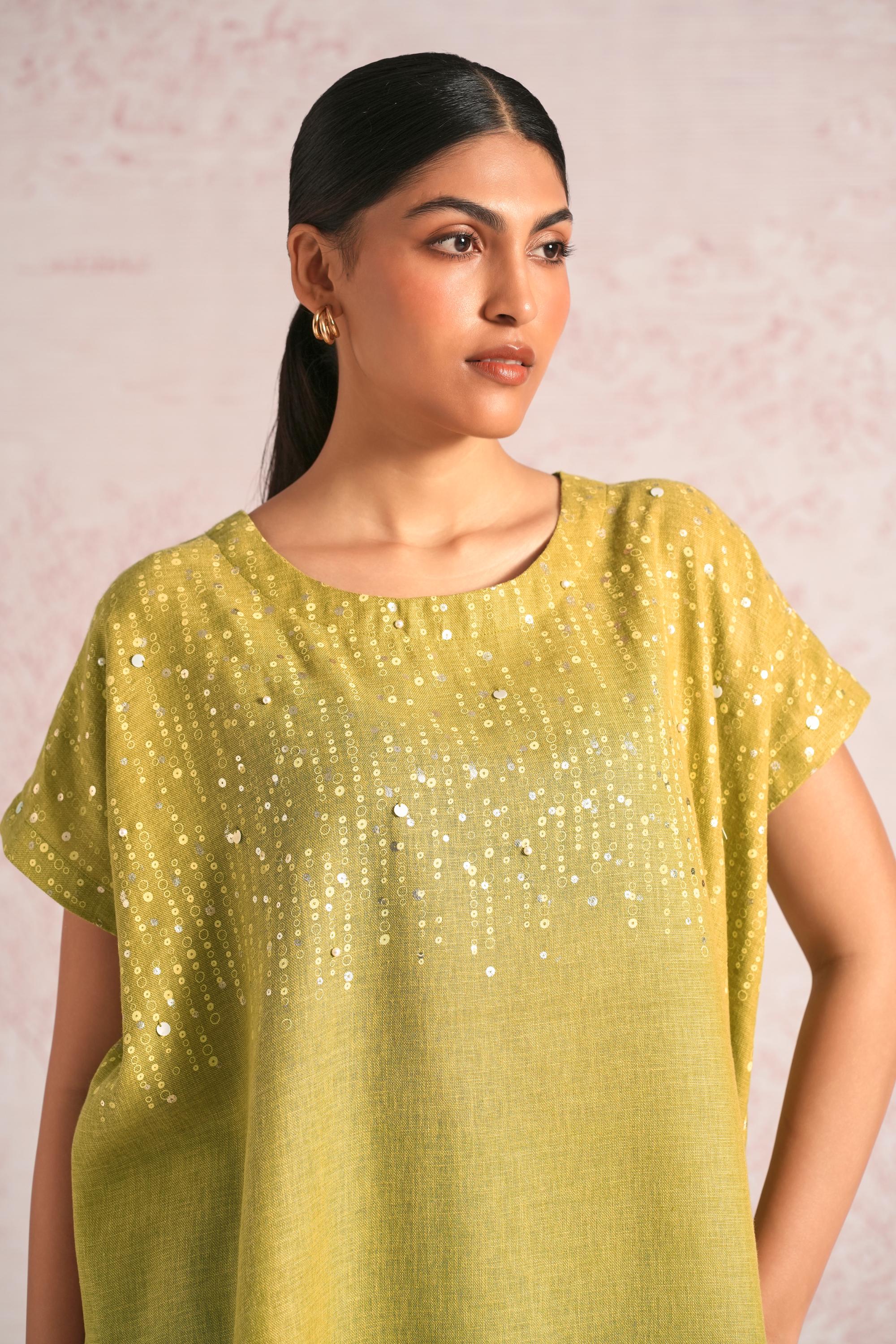 Shimmer Strings Square Co-ord