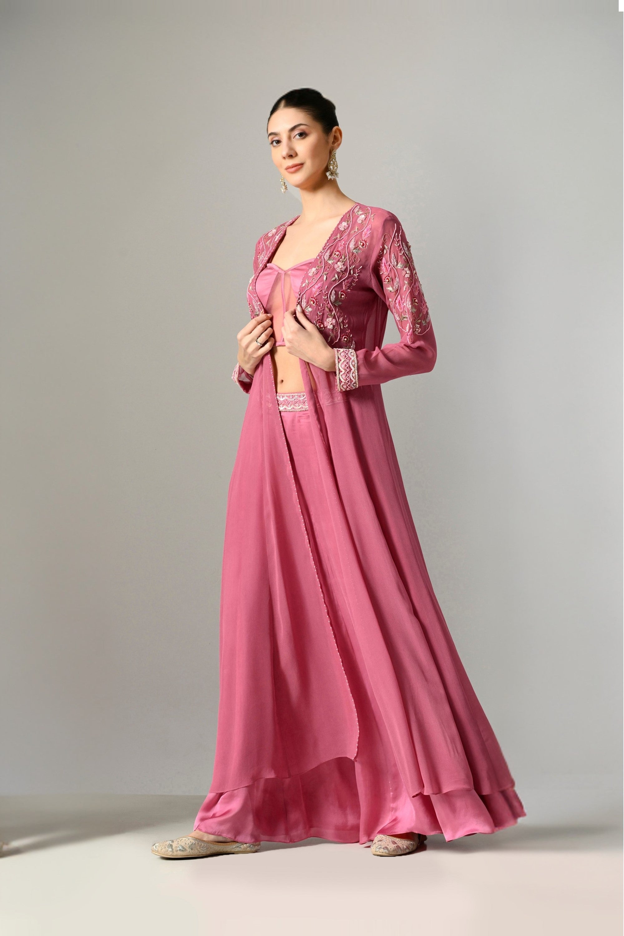 Sharara for women with Cape