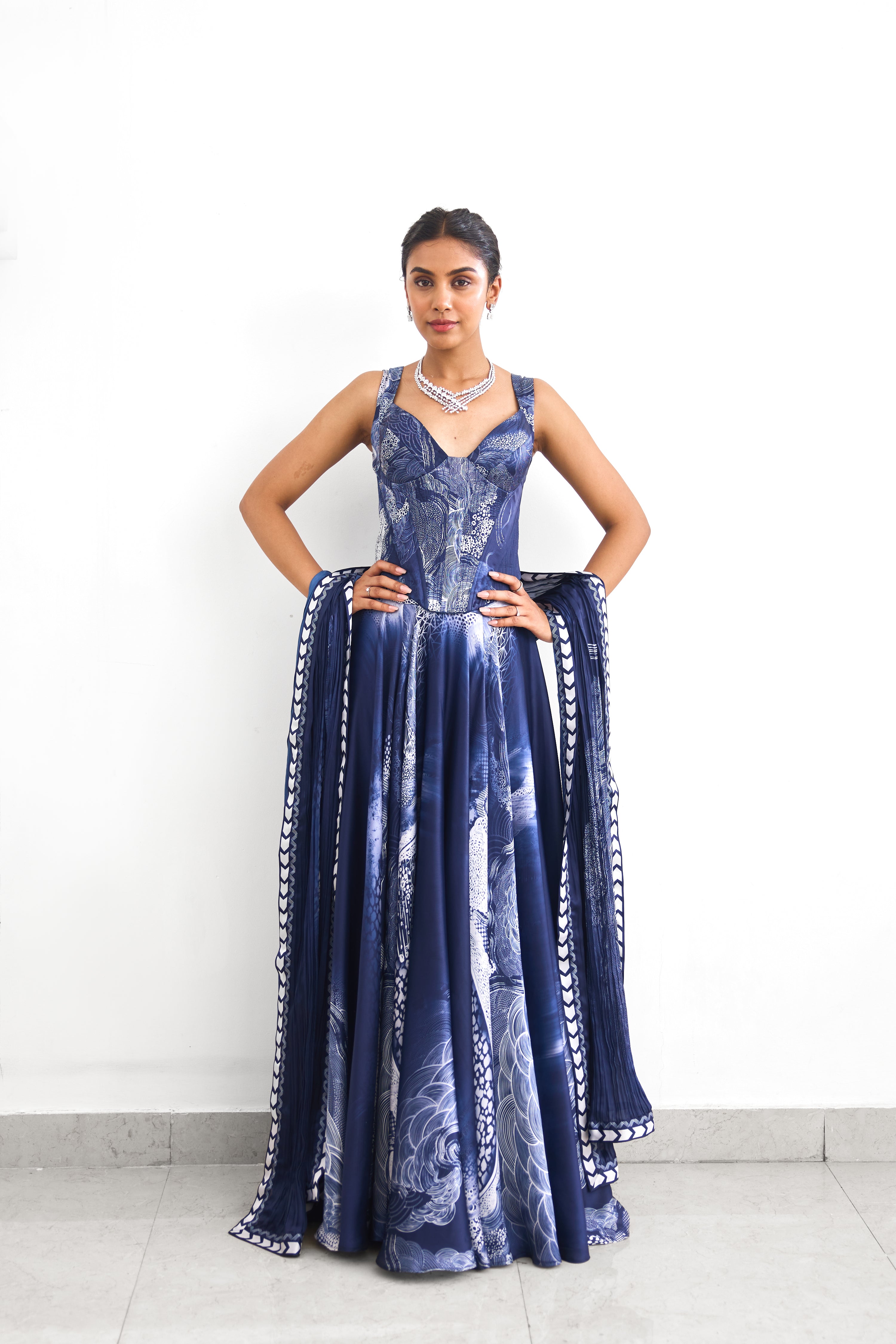 Swirl Lehenga
