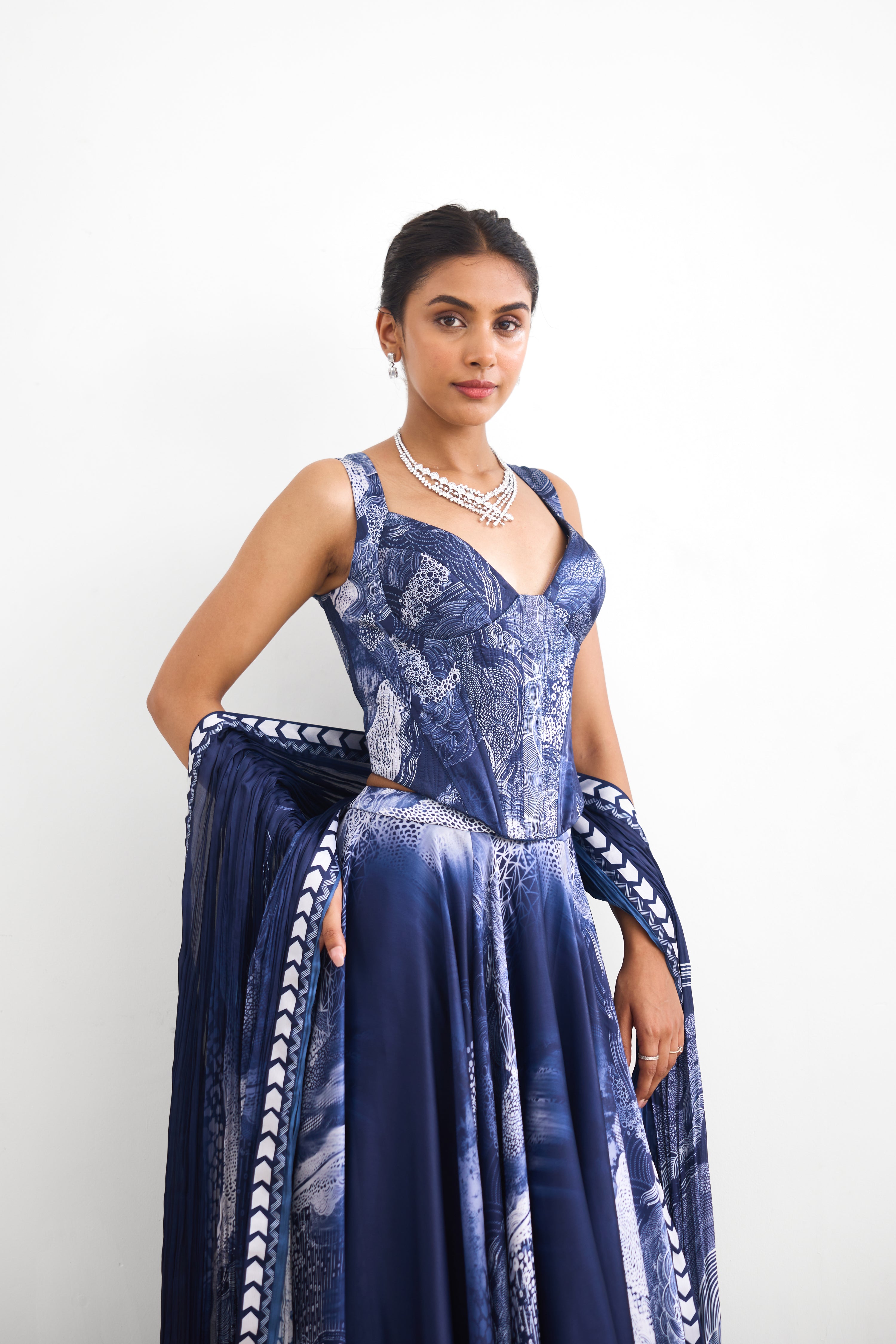 Swirl Lehenga