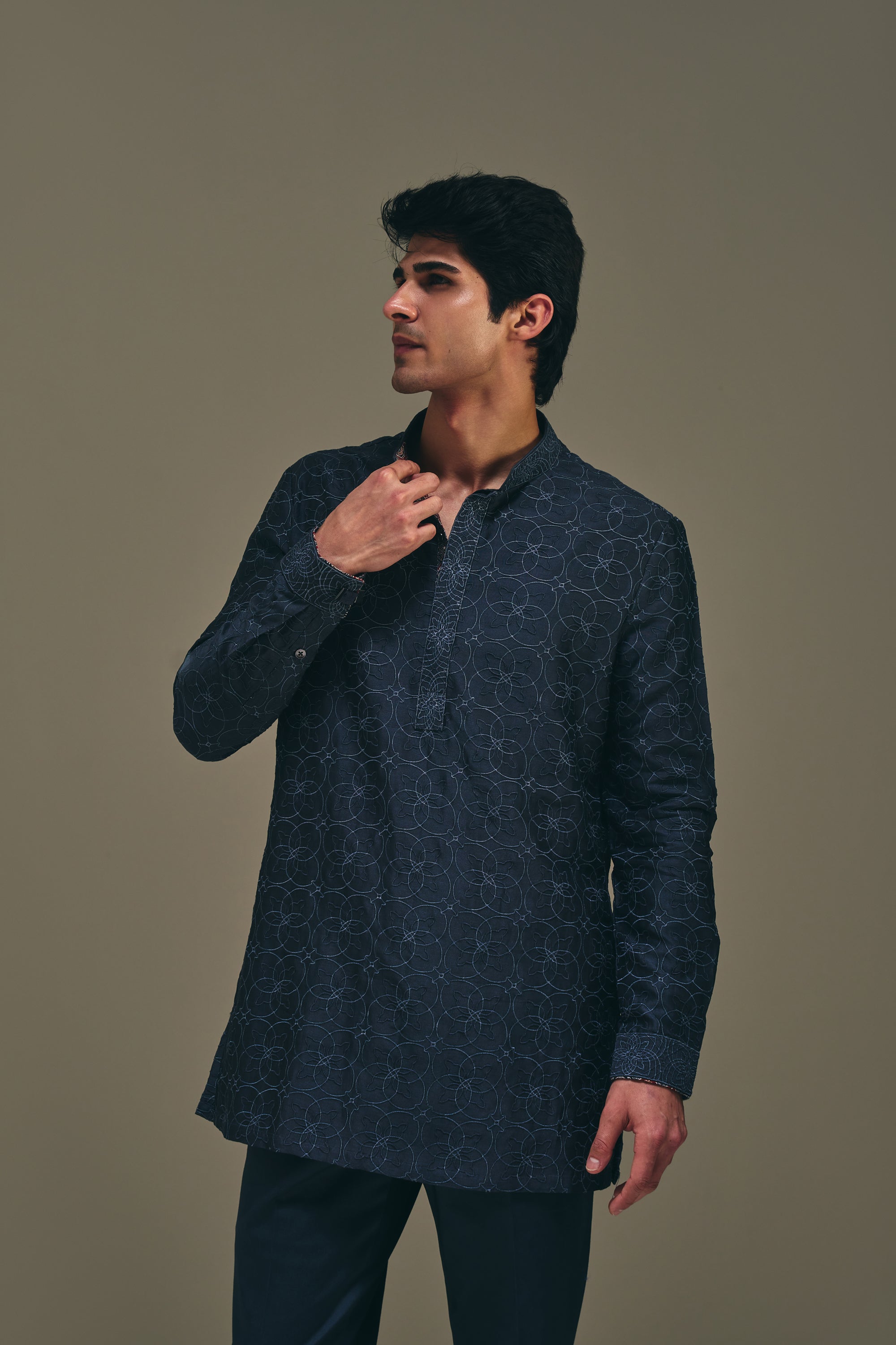 Spirograph Kurta Set