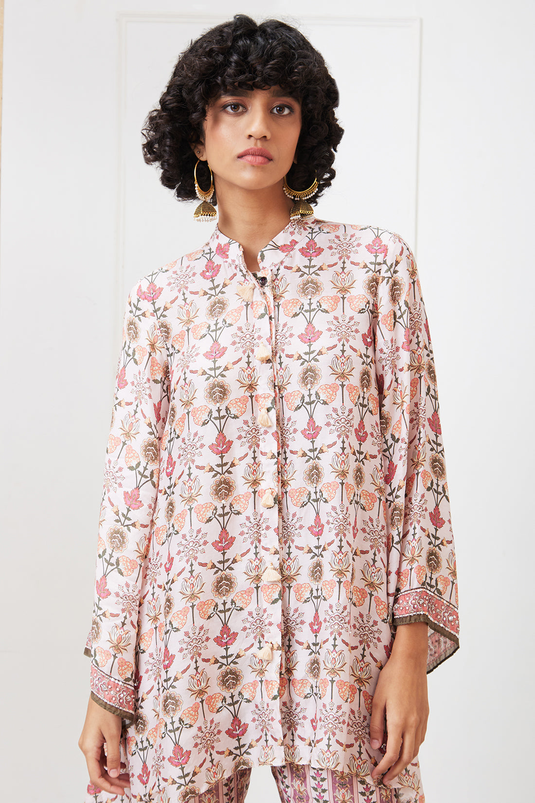 Tabriz Embroidered Co-ord set