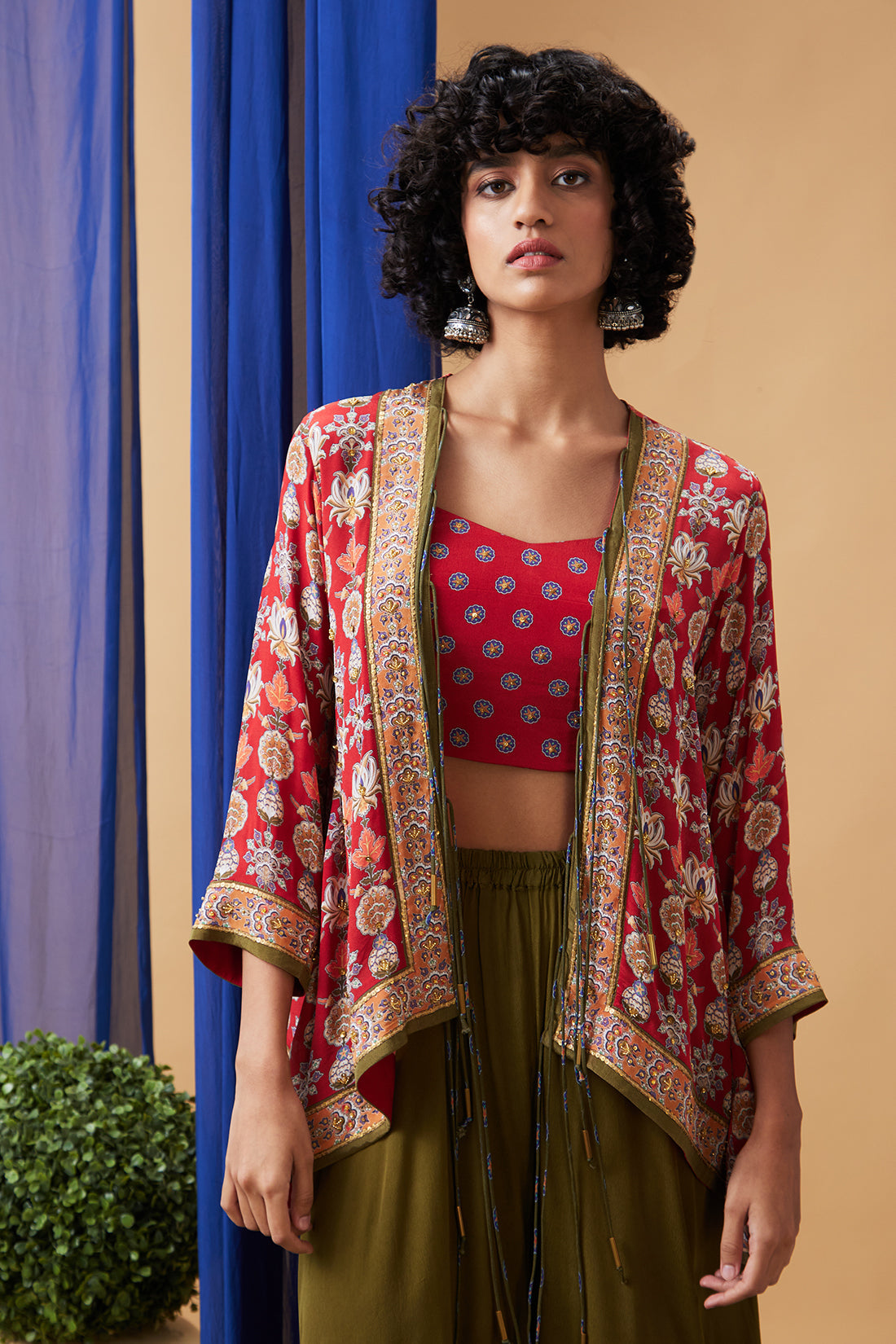 Tabriz Embroidered Palazzo set