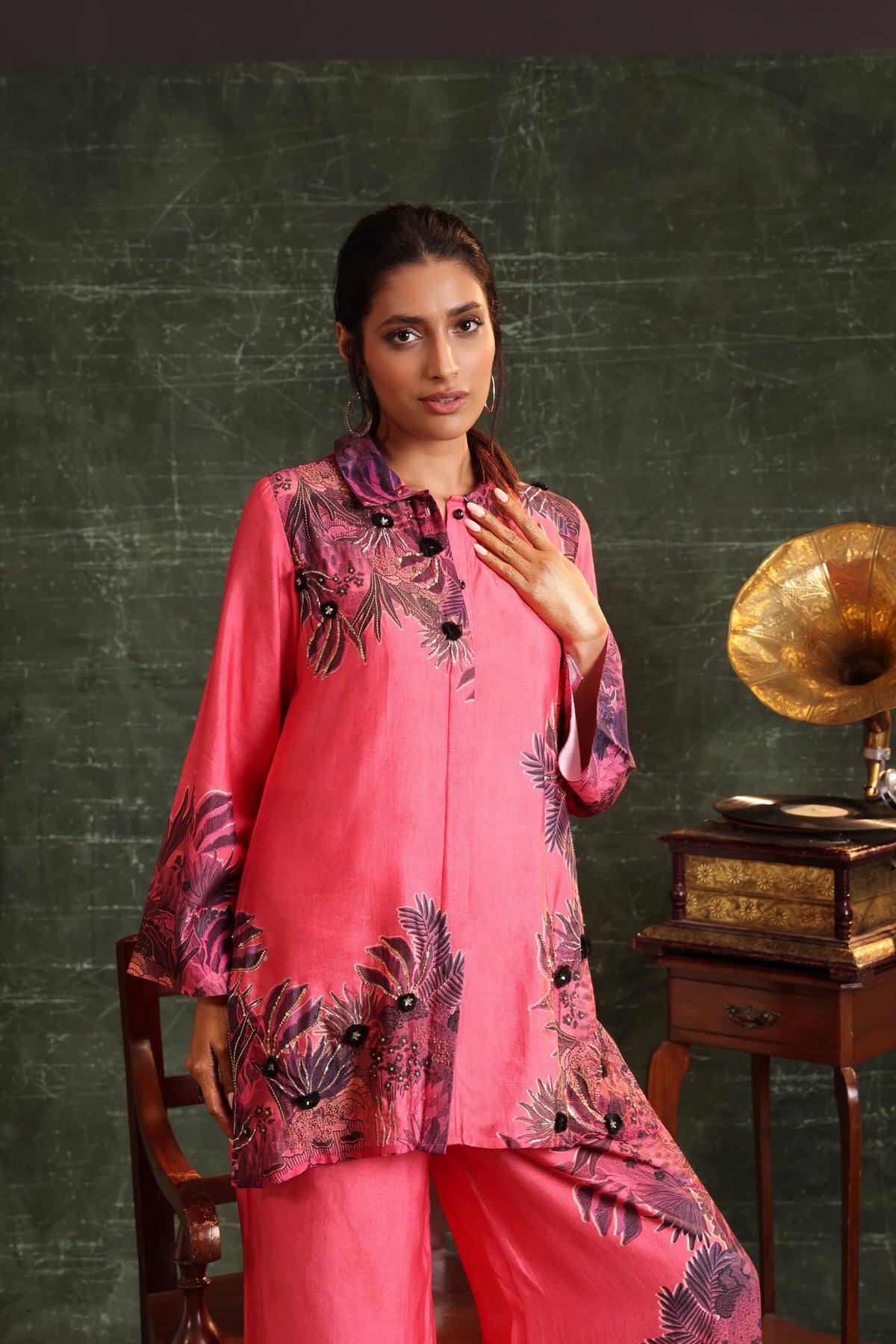 Kaira Embellished Palazzo Set