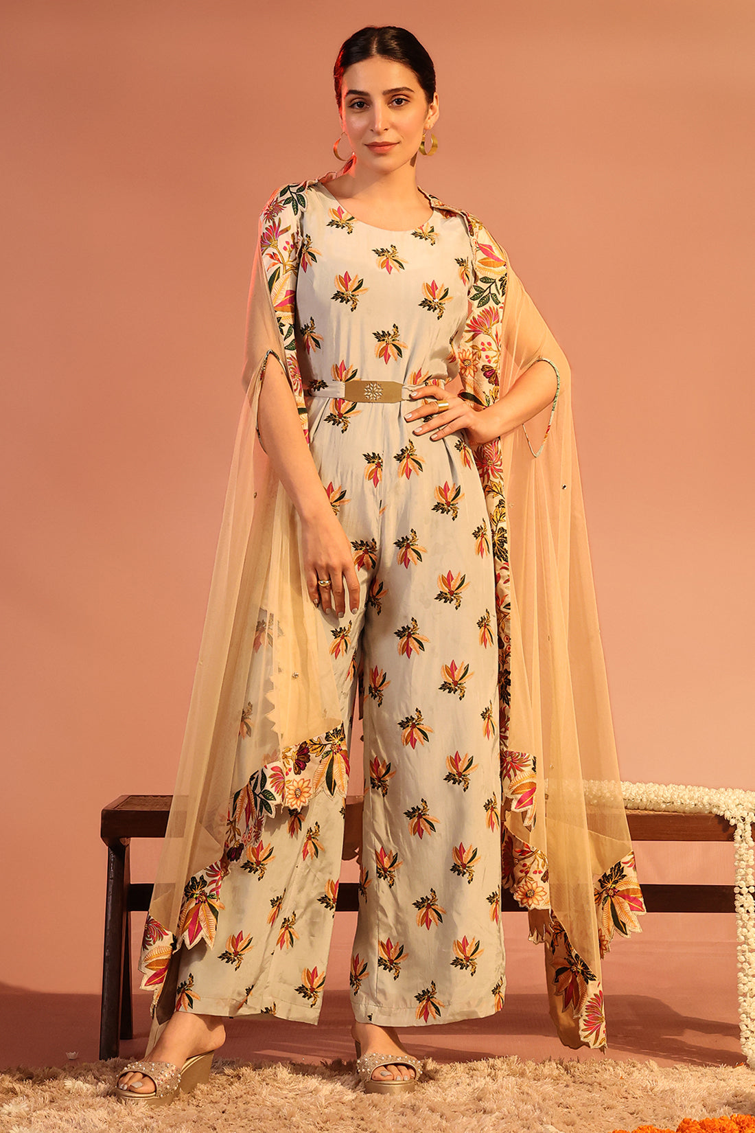 Arani Printed Jumpsuit set