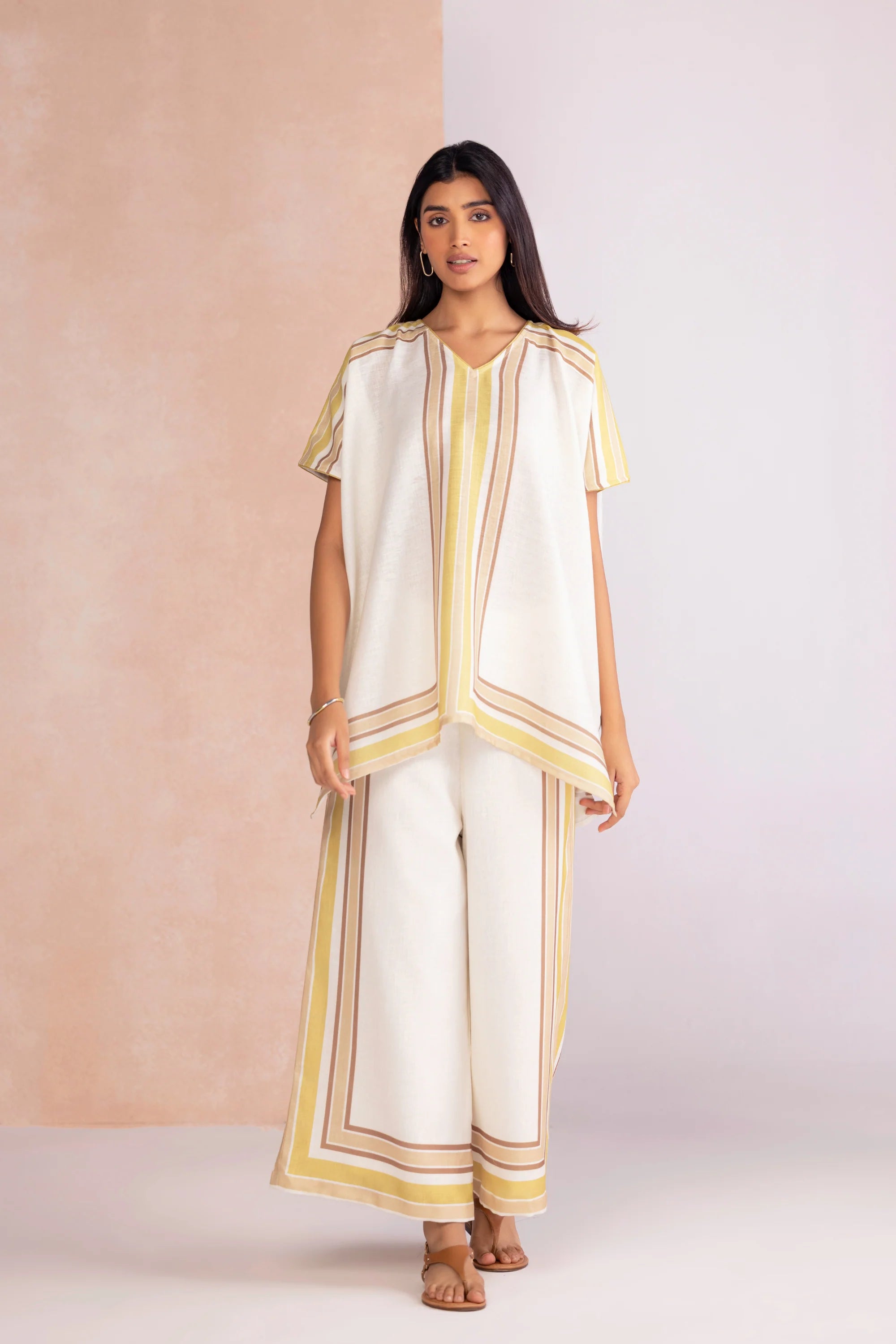 Stripe Drama Square Co-ord