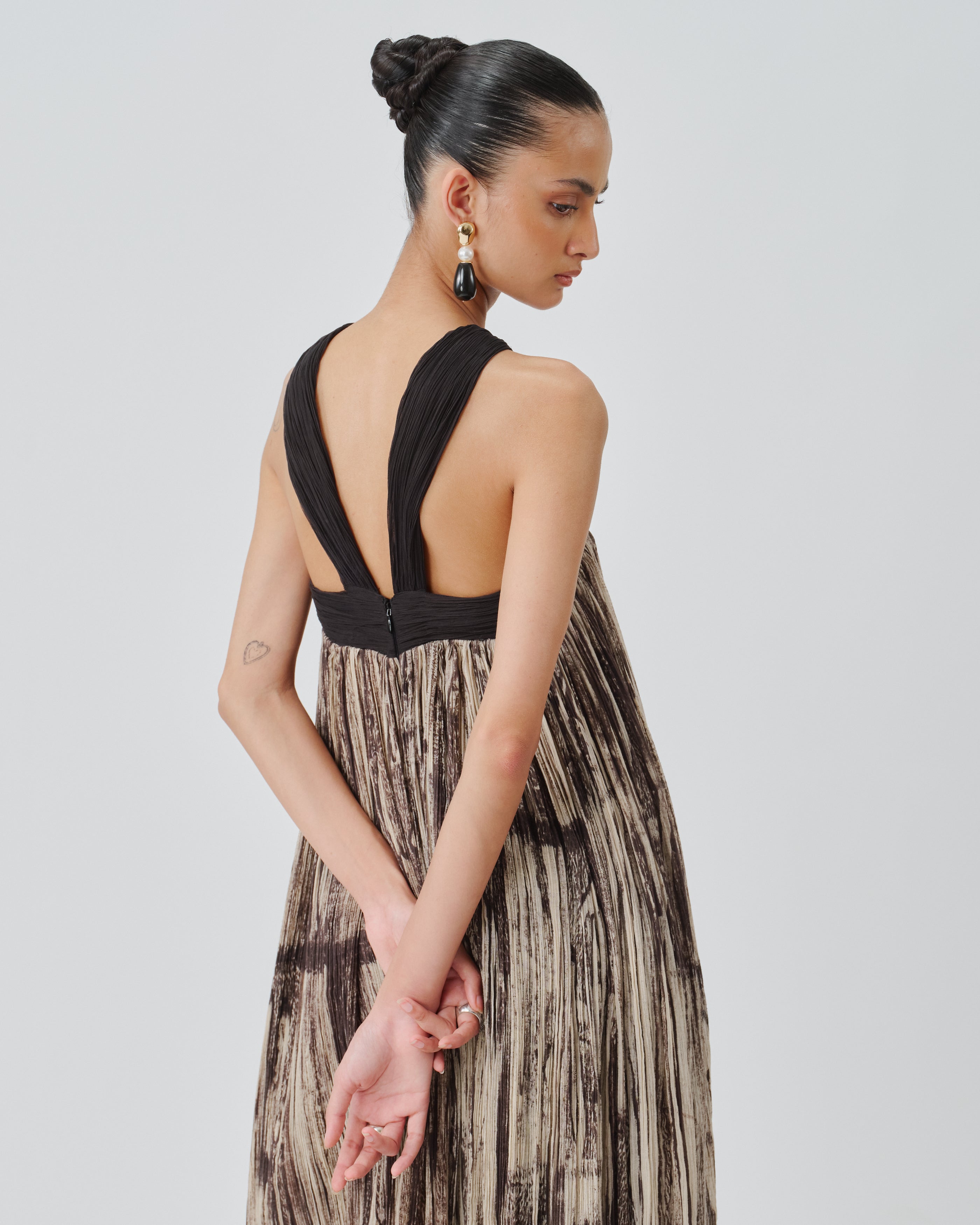 Dusk mulmul dress