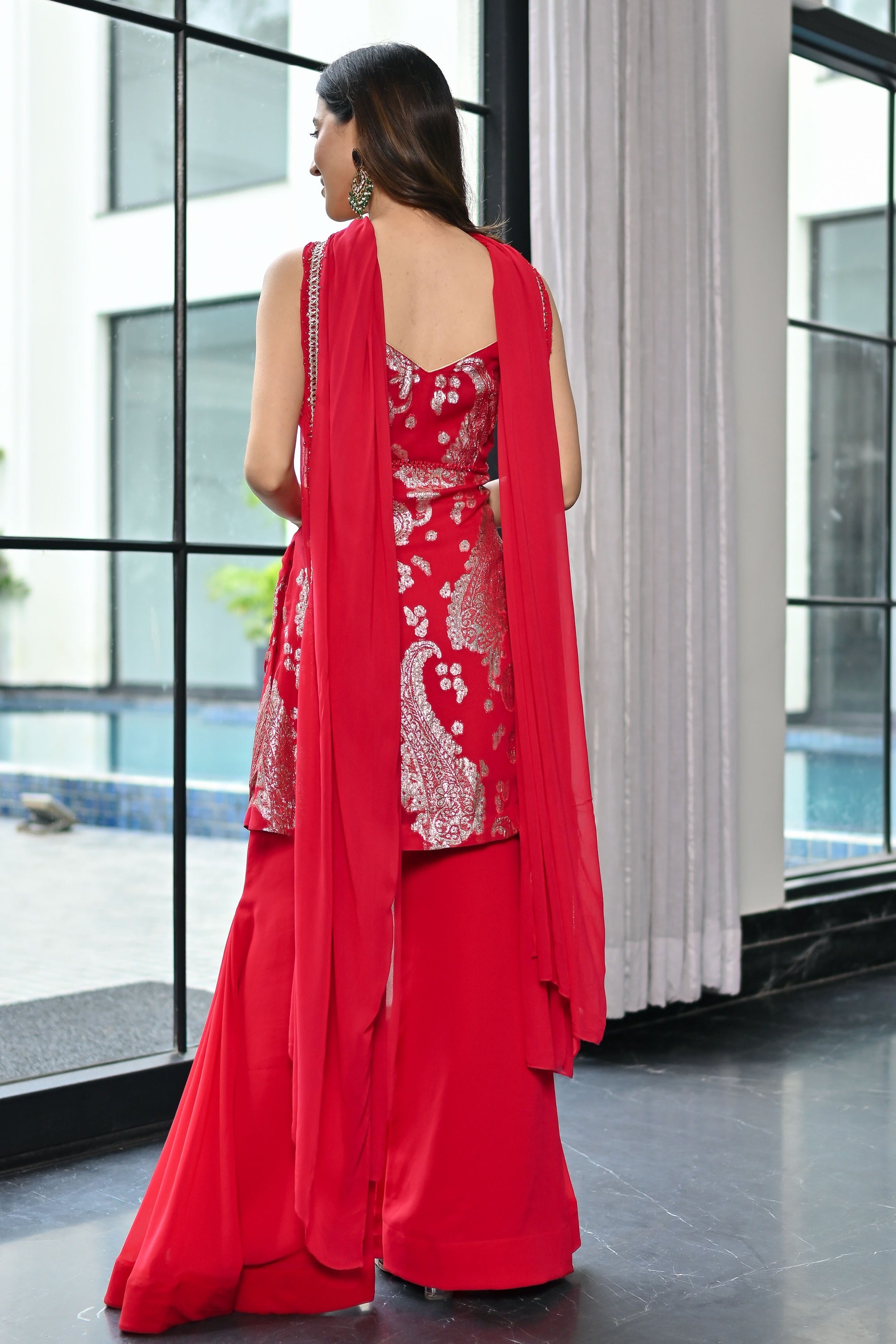 Chamkila Pink Kurta Set