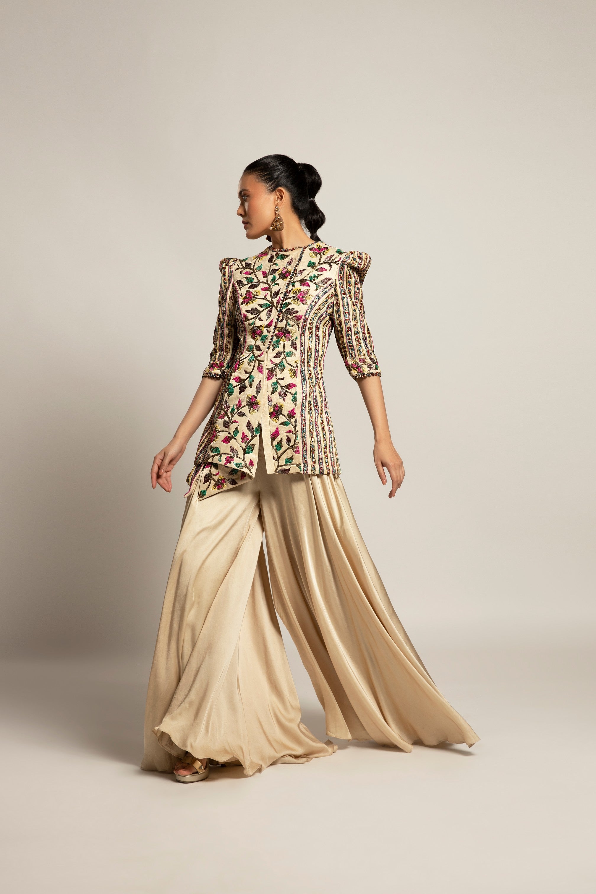 Hypnotic Ivory jacket with flare pants