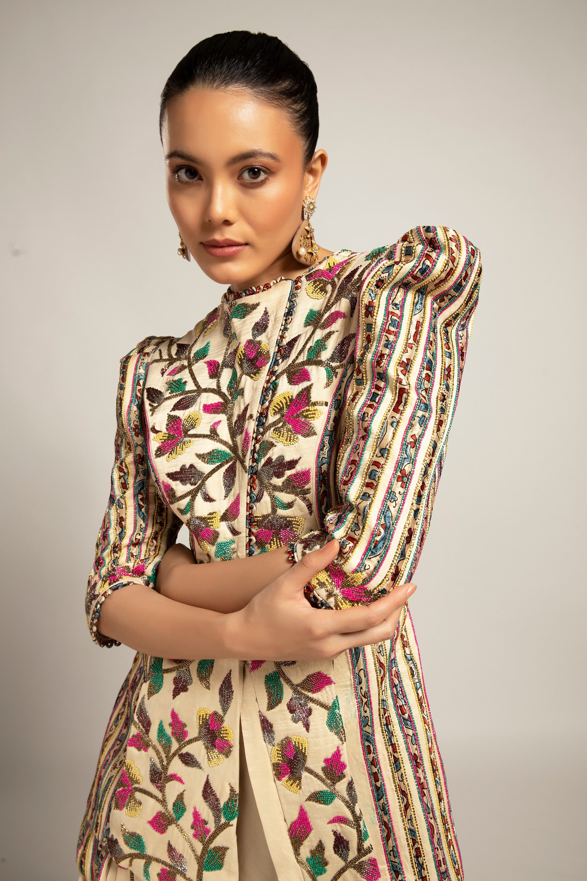 Hypnotic Ivory jacket with flare pants