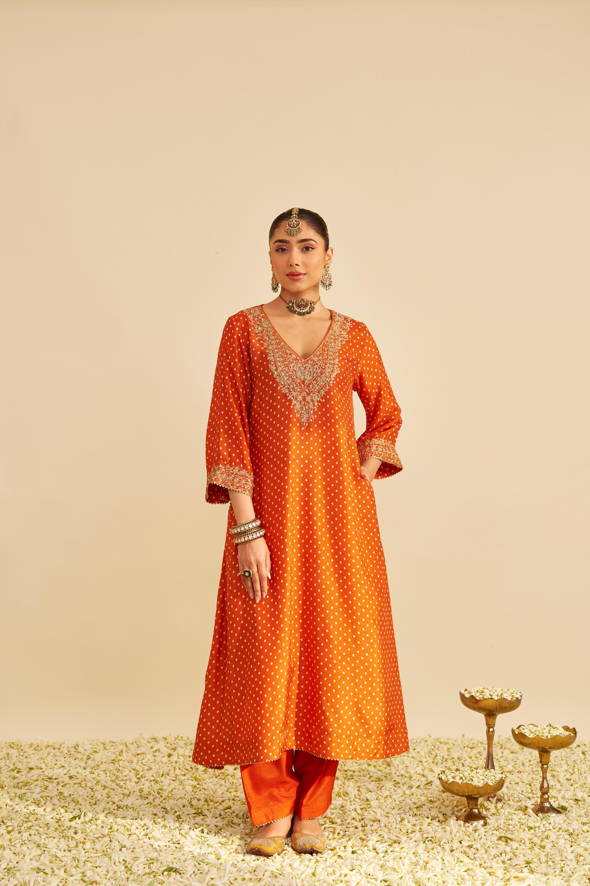 ZALIYAH - LONG CHAUGA WITH SALWAR