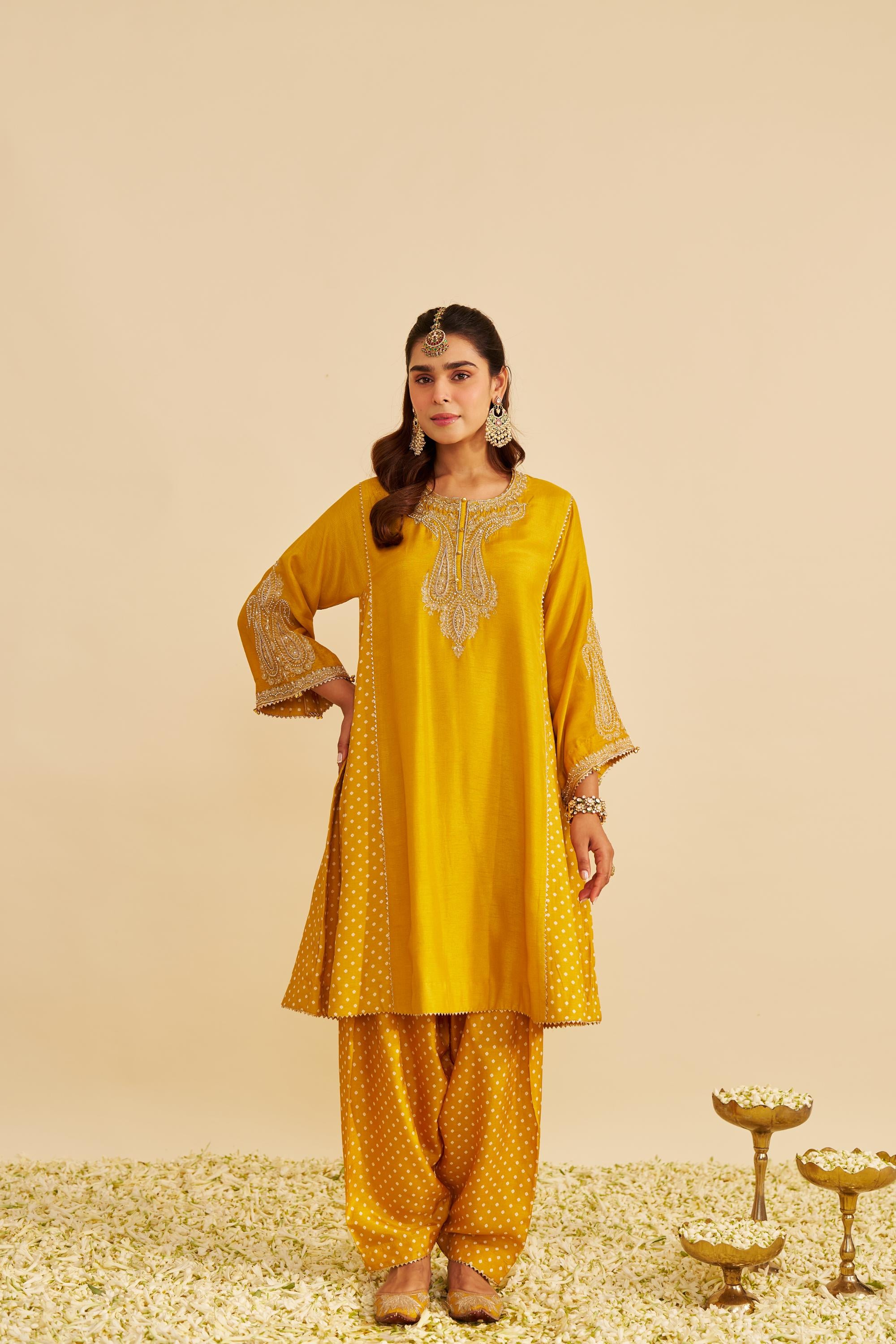 JERIAH - SHORT CHAUGA WITH SALWAR