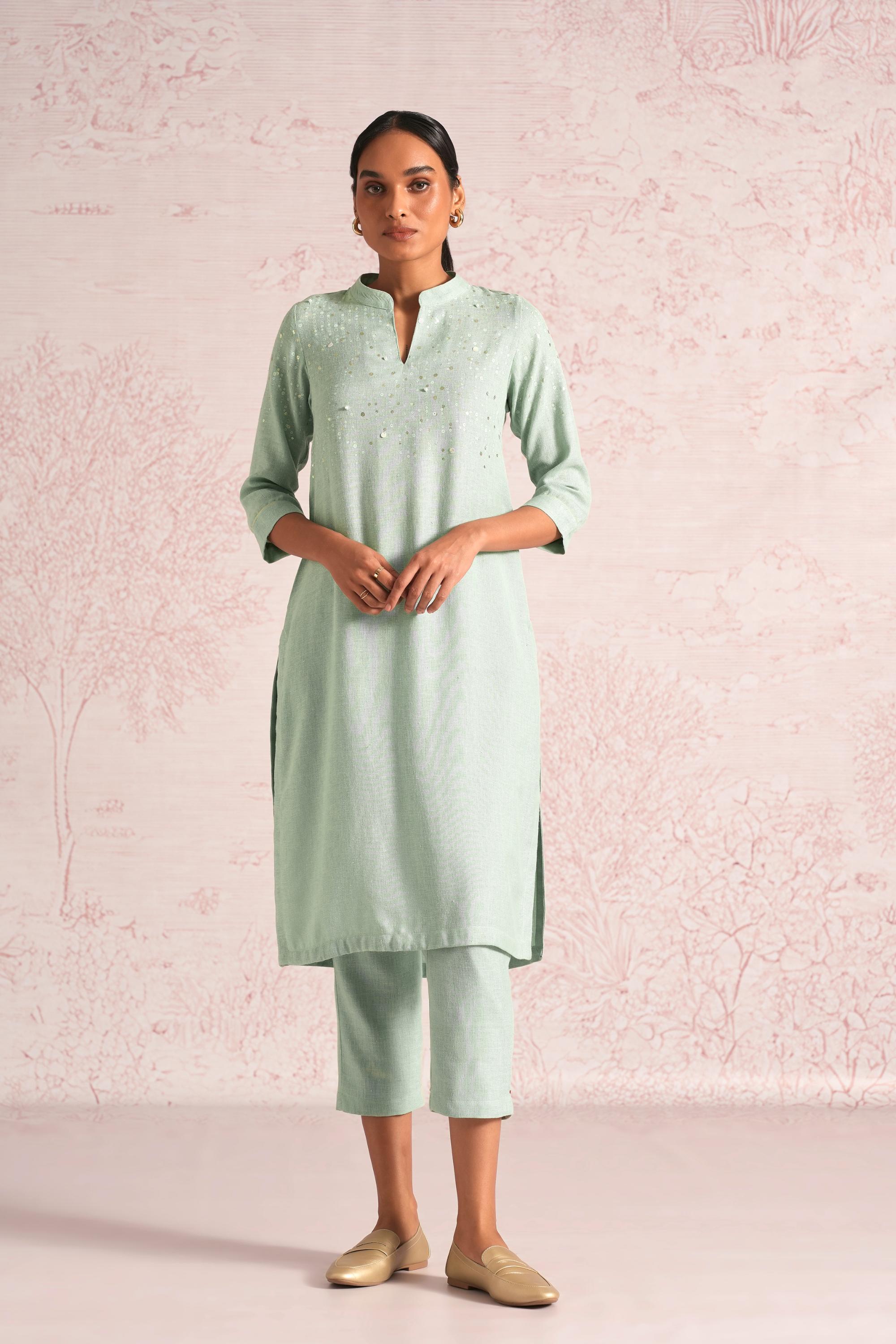 Shimmer Strings Kurta Set