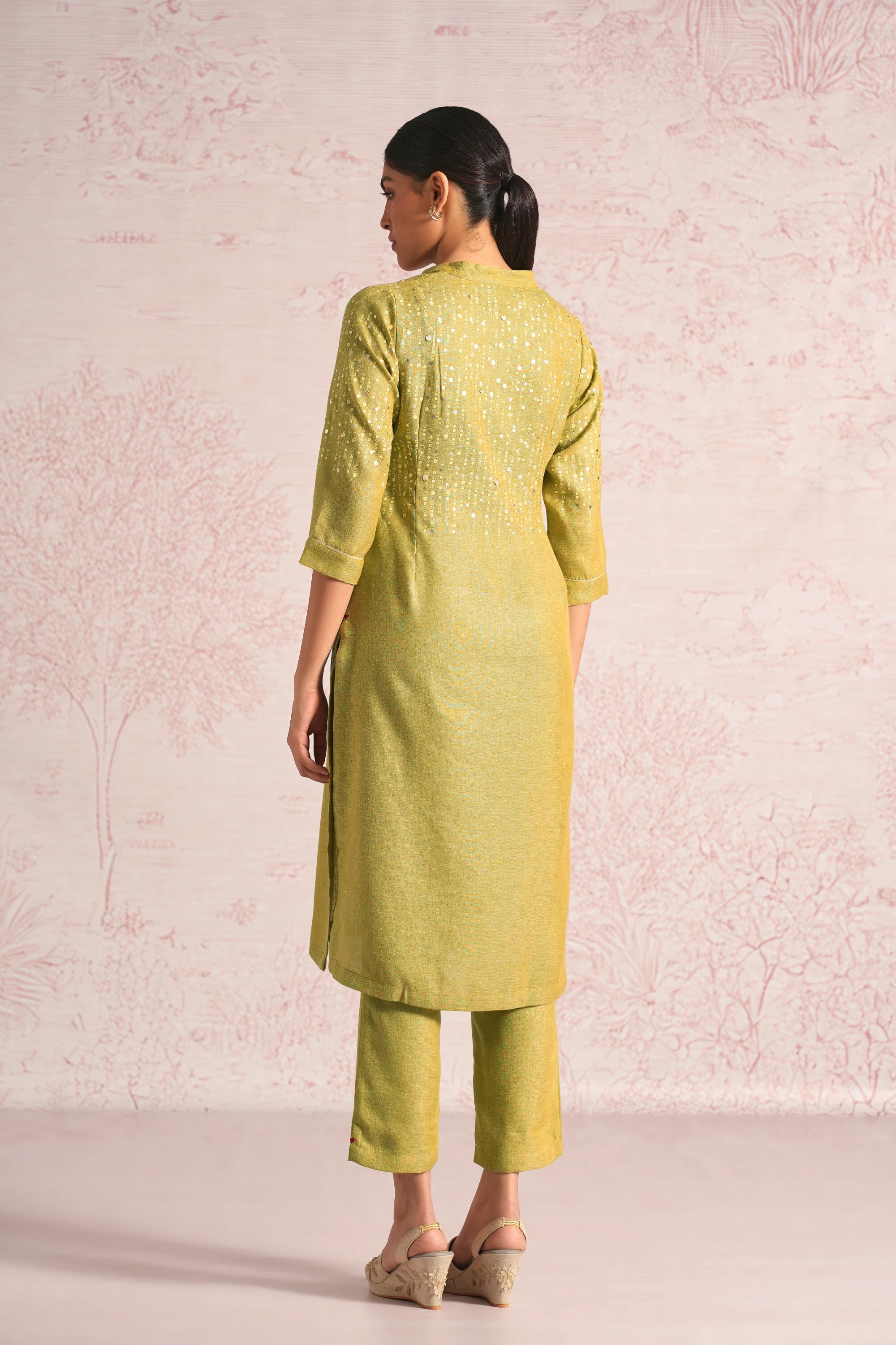 Shimmer Strings Kurta Set